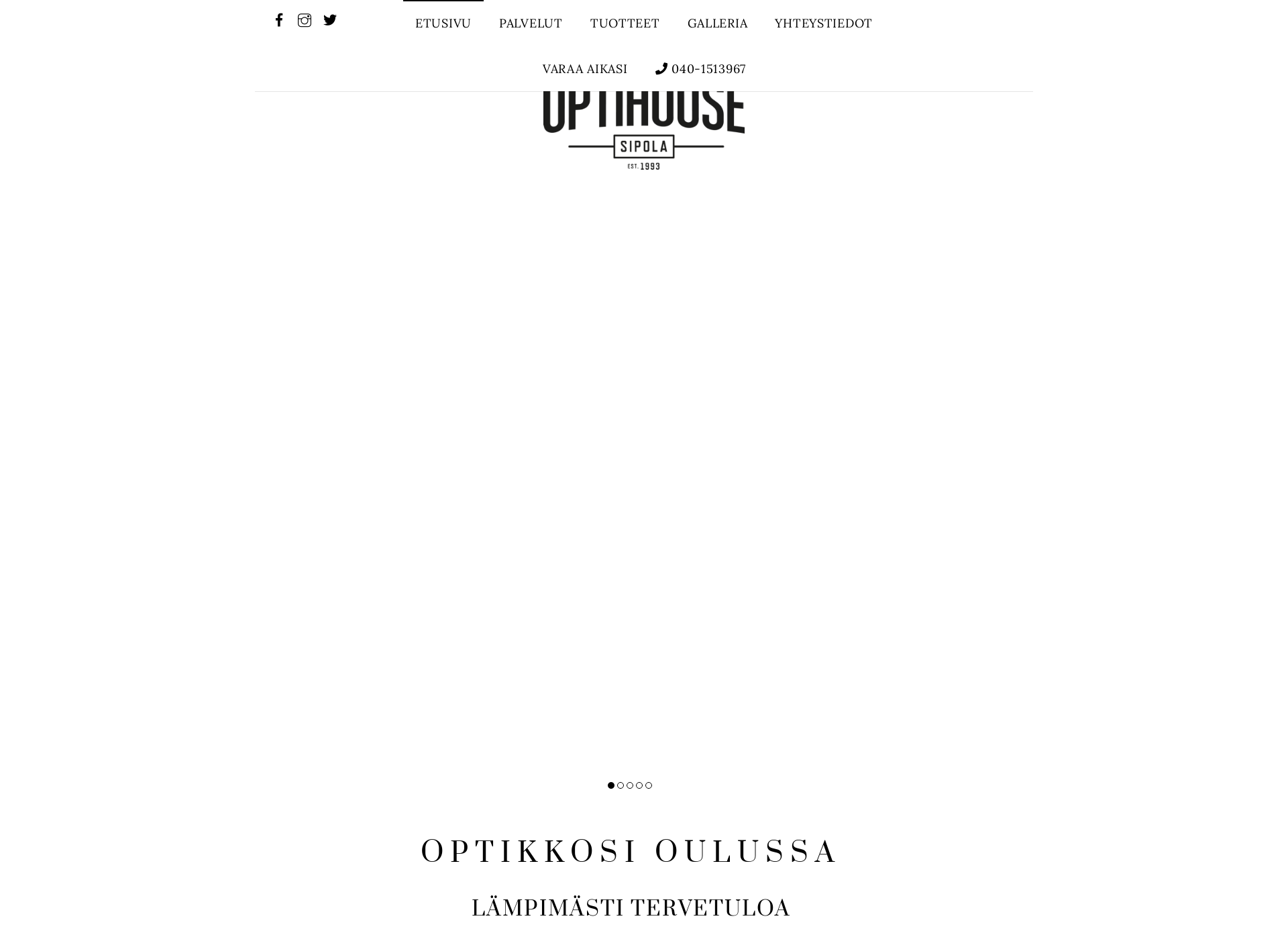 Screenshot for optihousesipola.fi