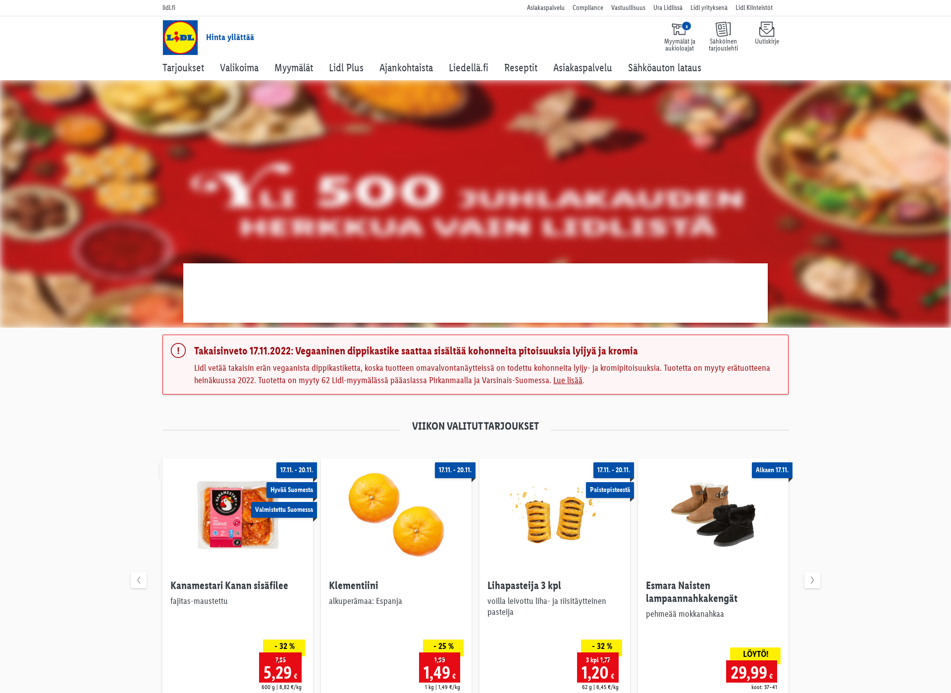 Screenshot for optisana.fi