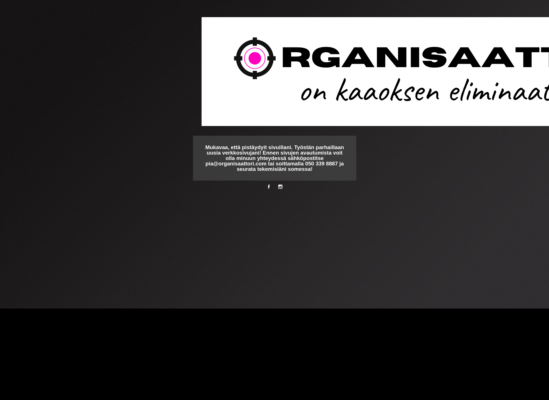 Screenshot for organisaattori.com