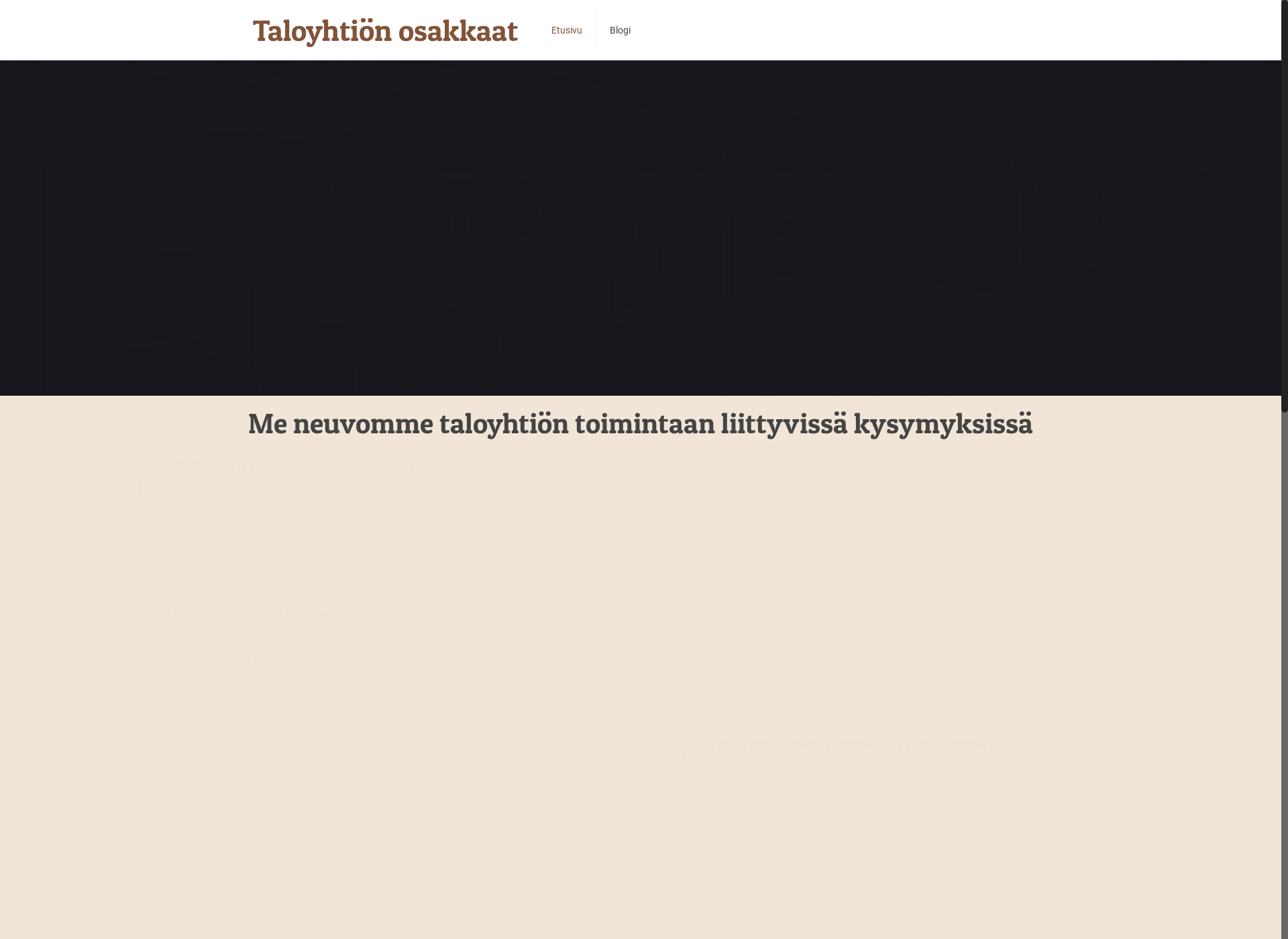 Skärmdump för osakkaat.fi