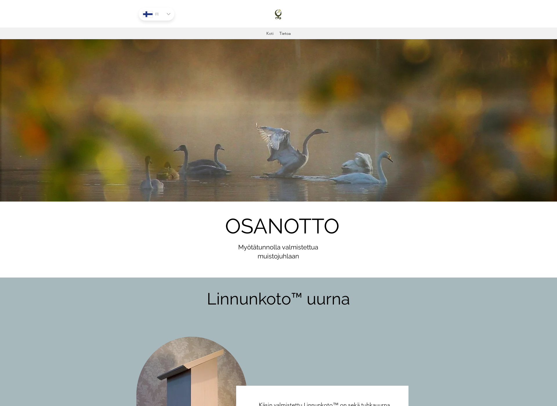 Screenshot for osanotto.fi