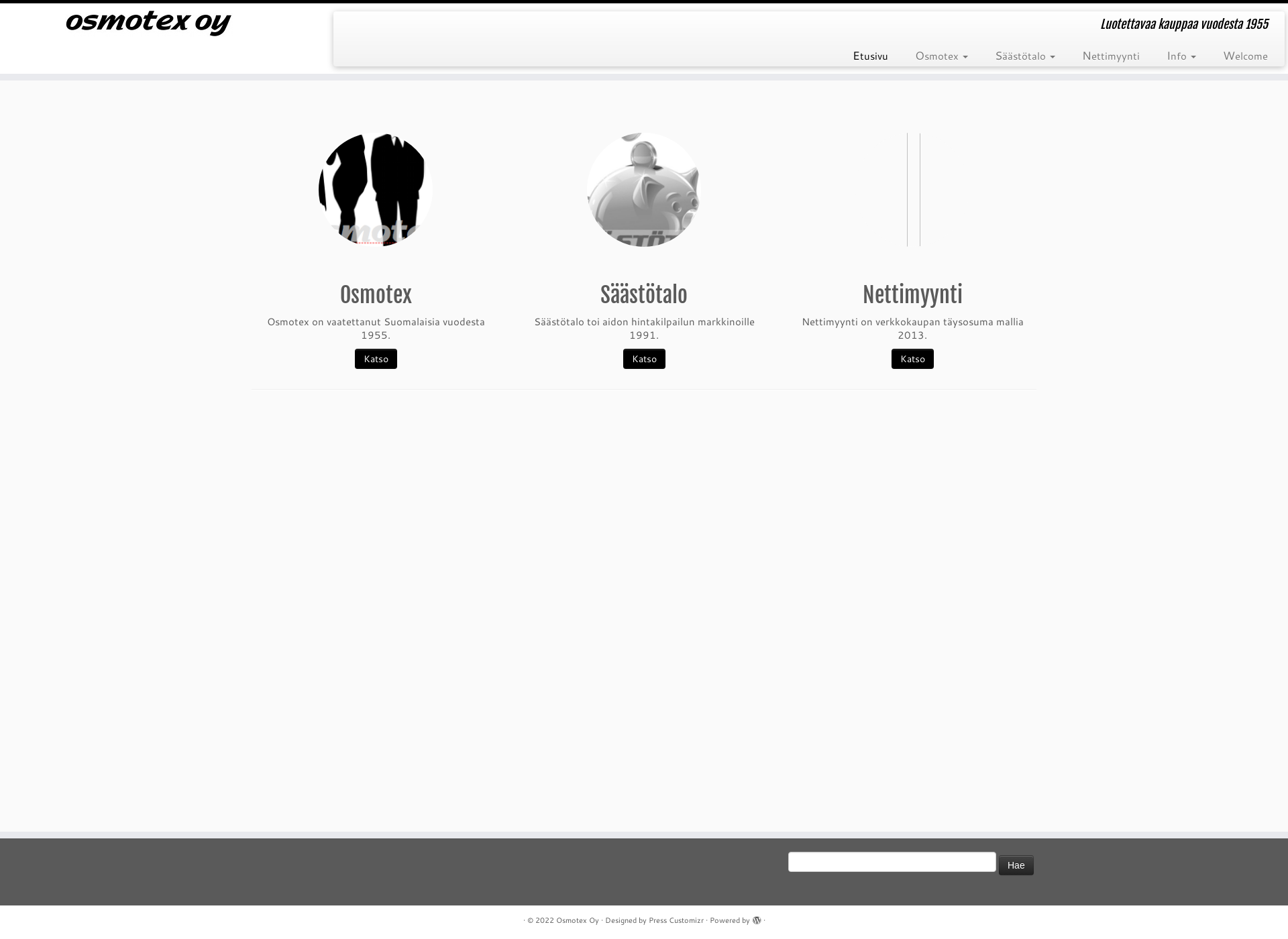 Screenshot for osmotex.com