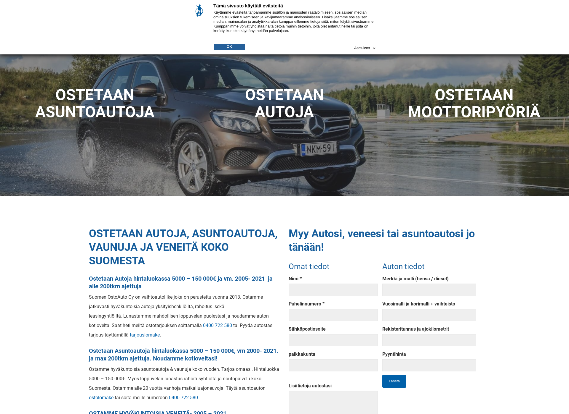 Screenshot for ostoauto.fi