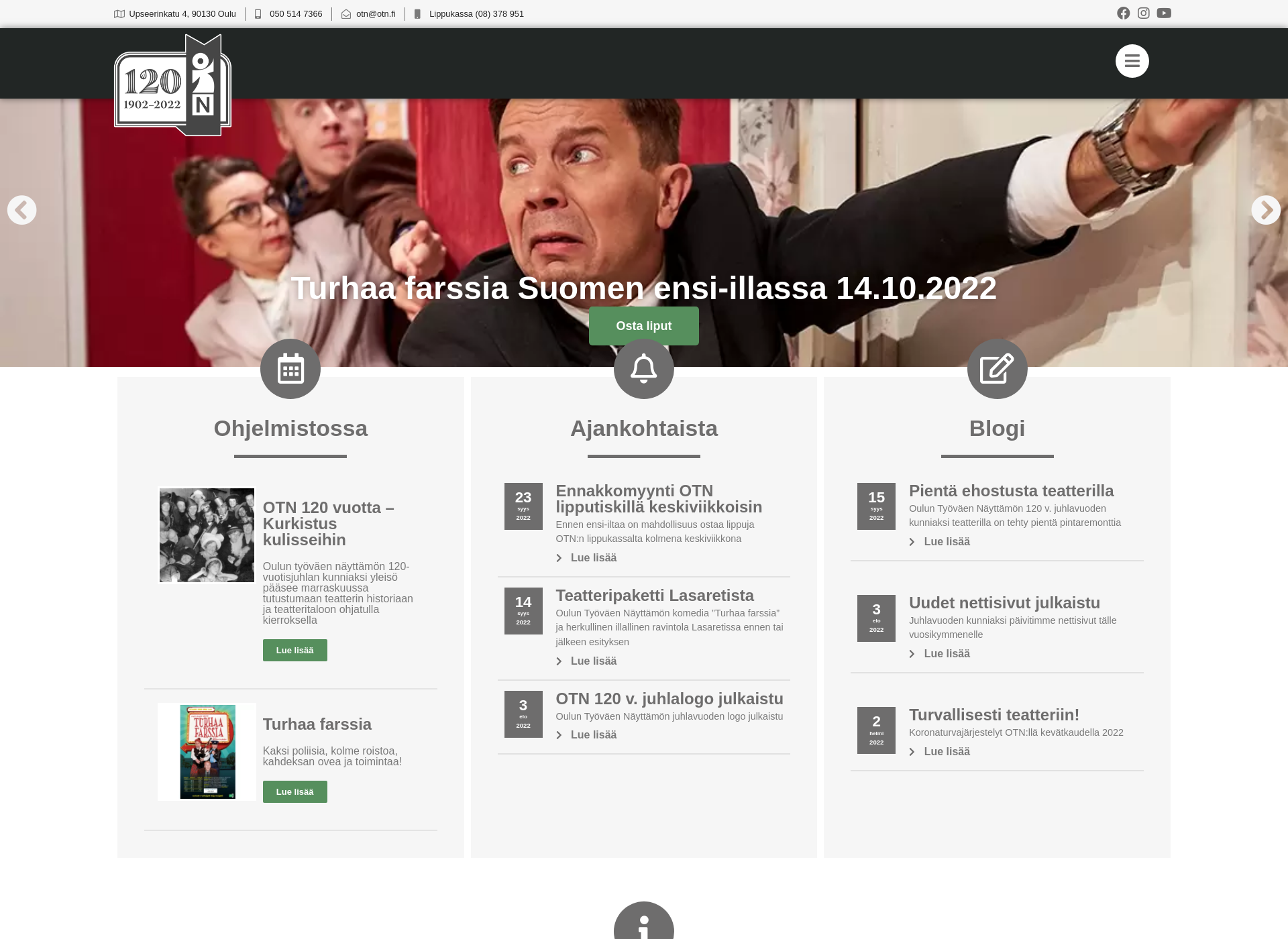 Screenshot for otn.fi