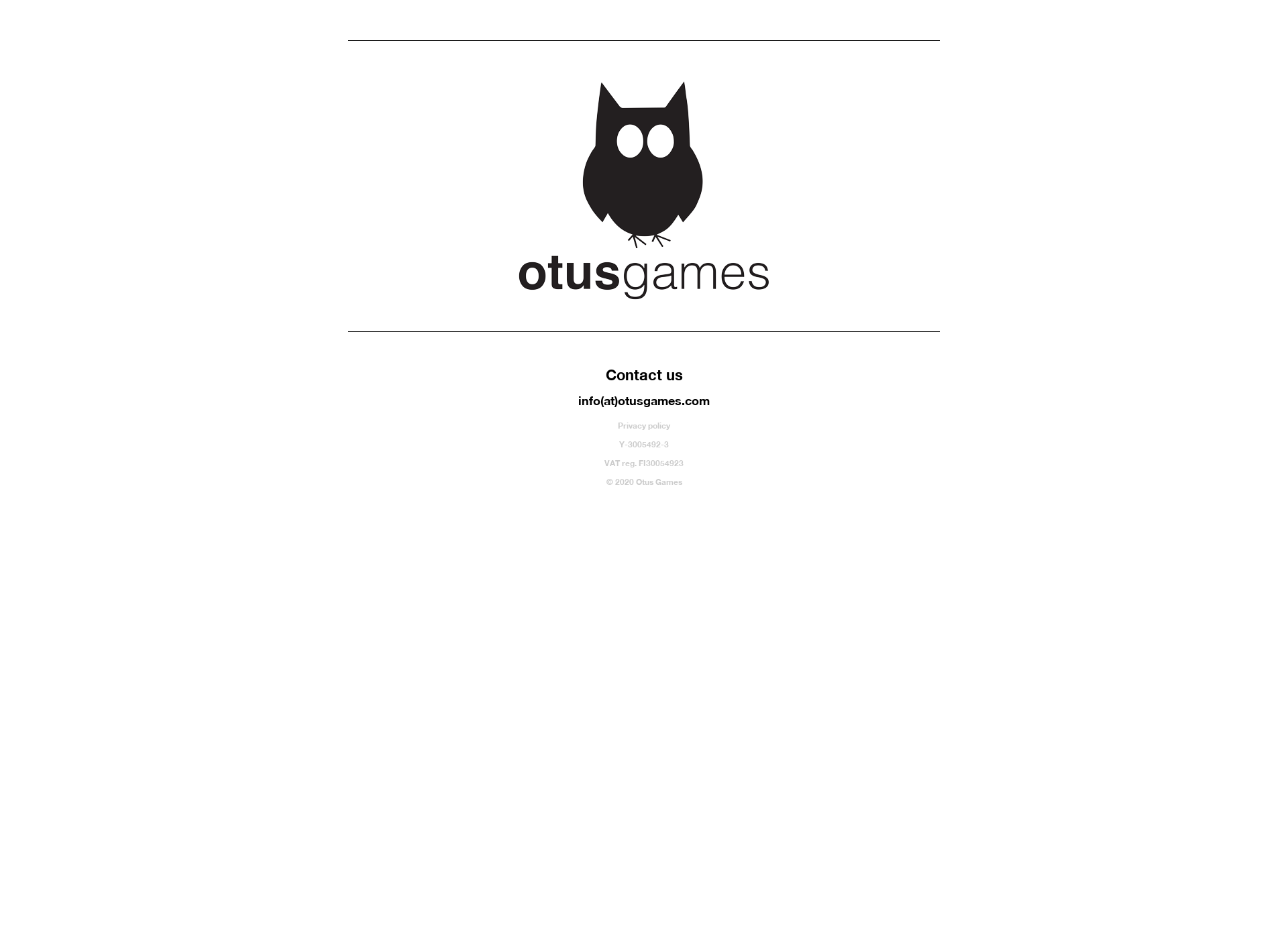 Screenshot for otusgames.fi