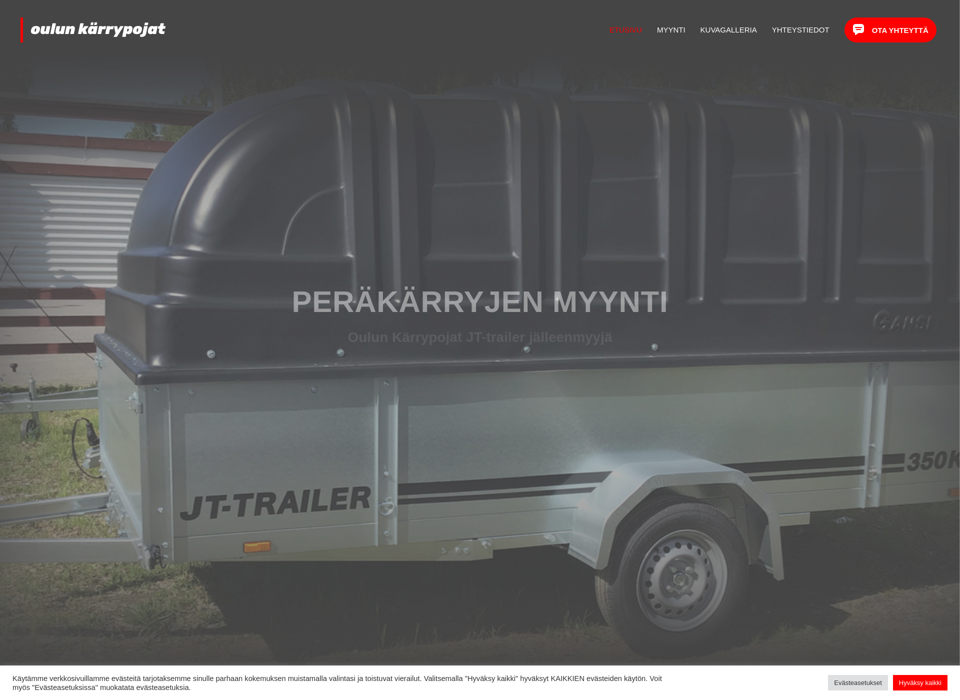 Screenshot for oulunkärrypojat.fi