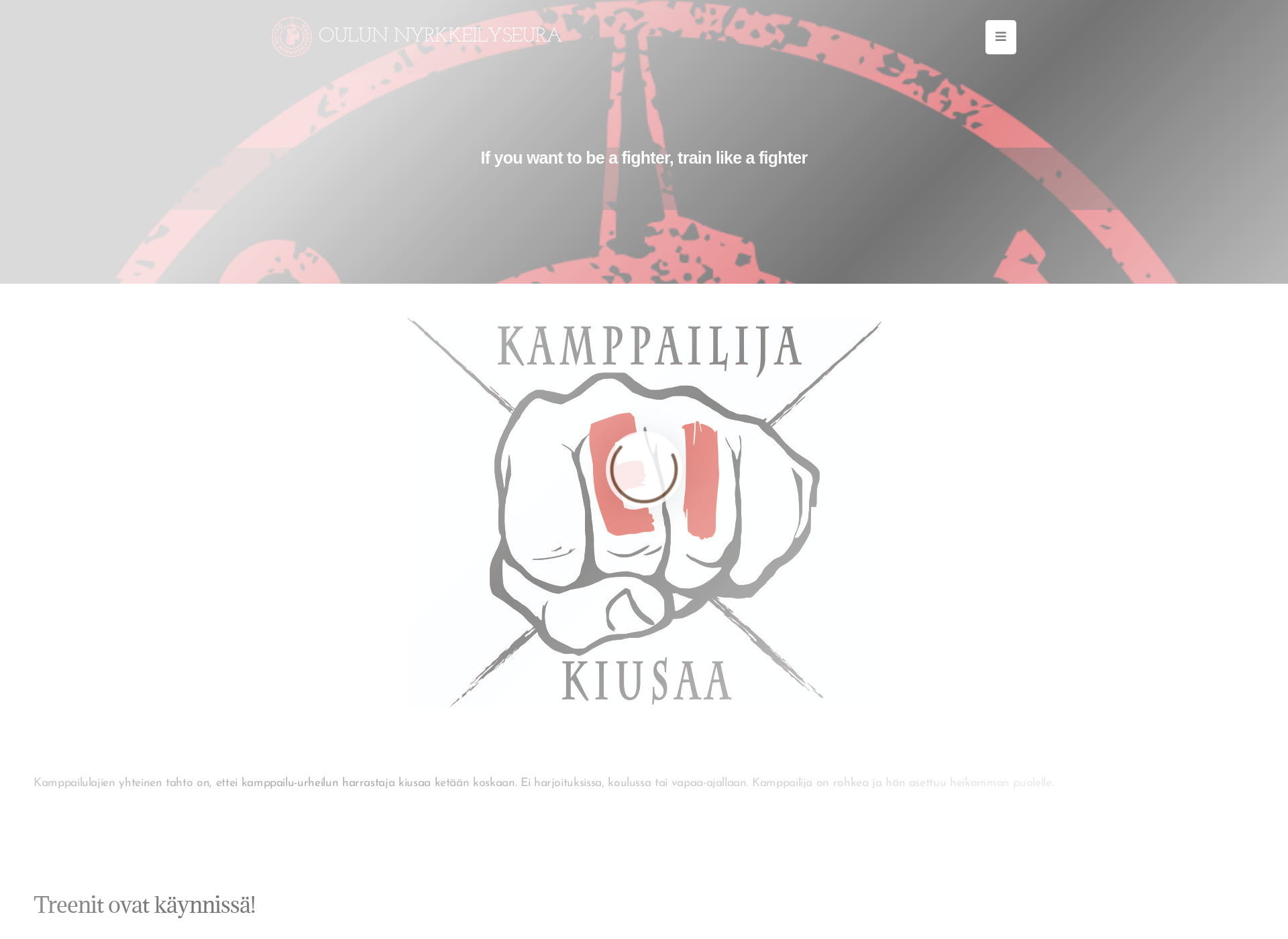 Screenshot for oulunnyrkkeilyseura.fi