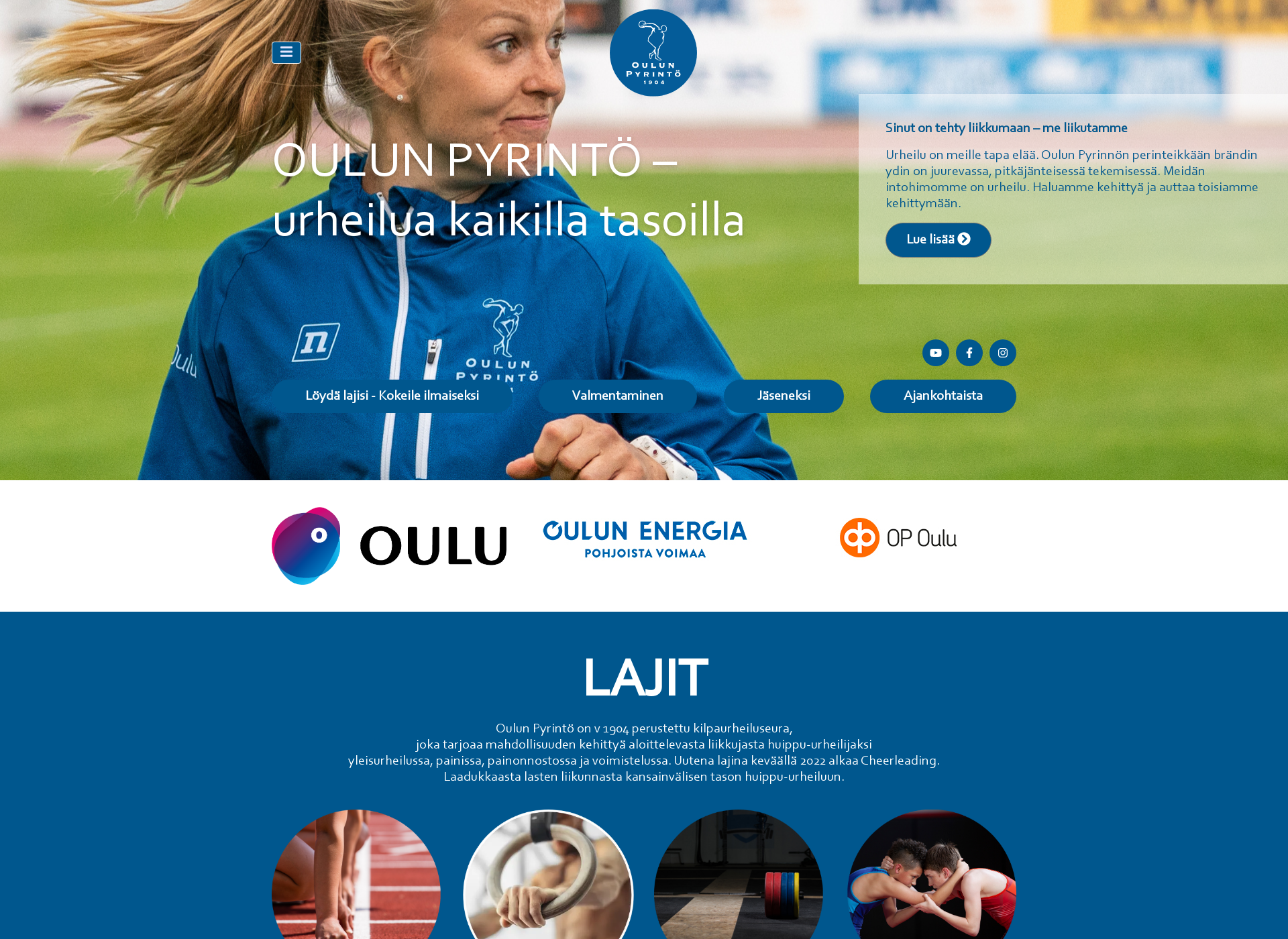 Screenshot for oulunpyrinto.fi