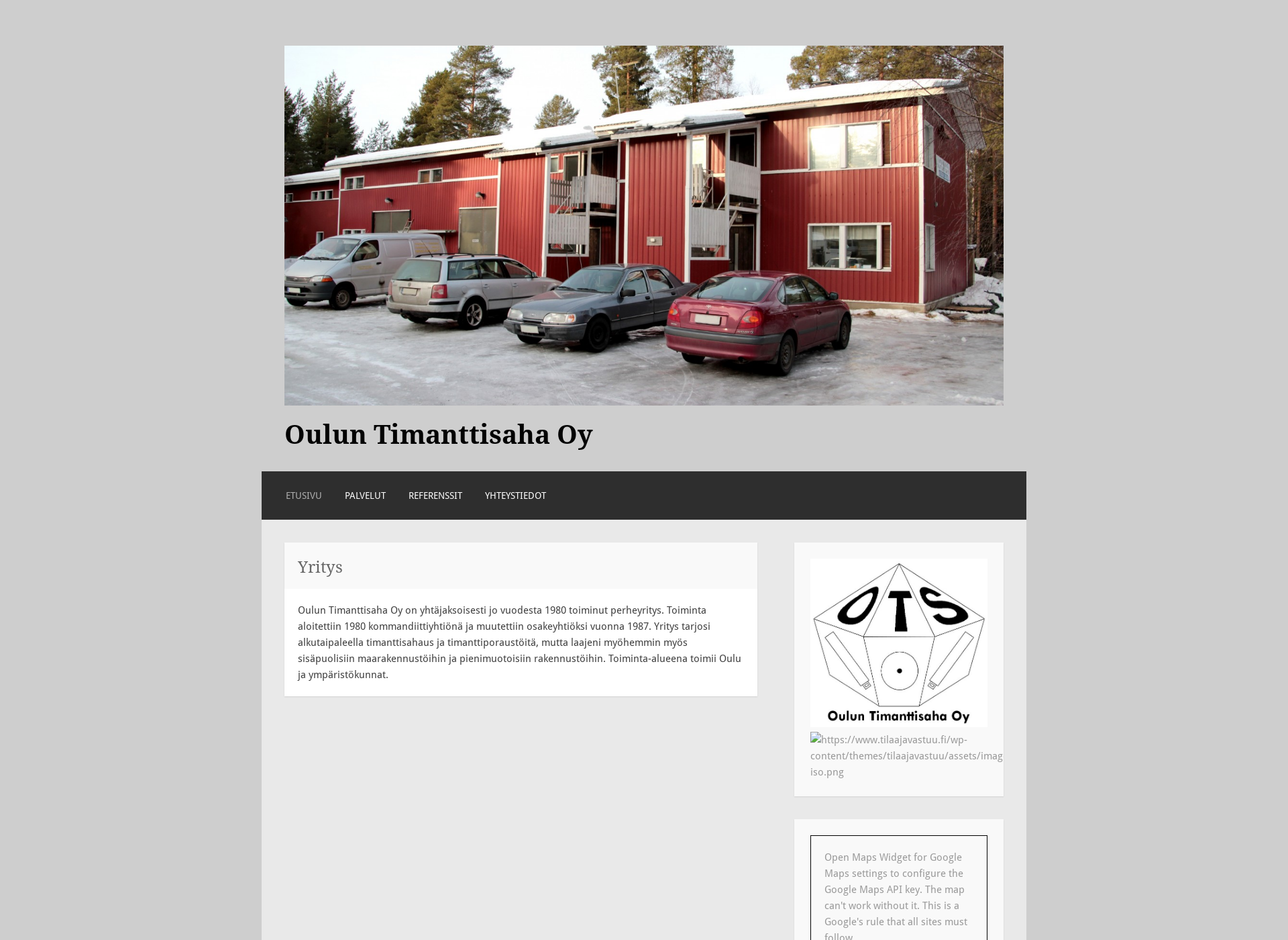 Screenshot for ouluntimanttisaha.fi