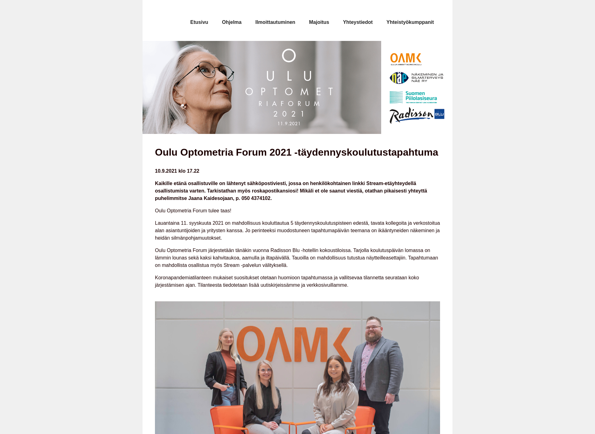 Näyttökuva ouluoptometriaforum.fi