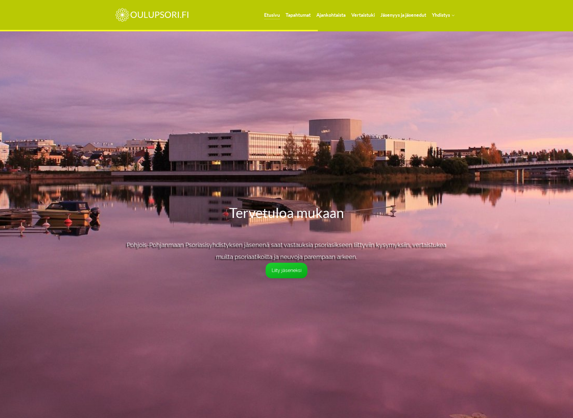 Screenshot for oulupsori.fi