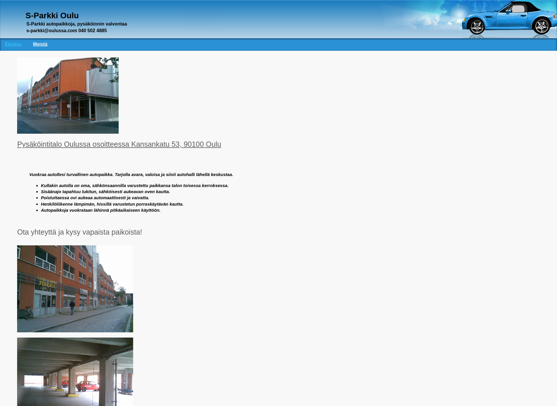 Screenshot for oulussa.com