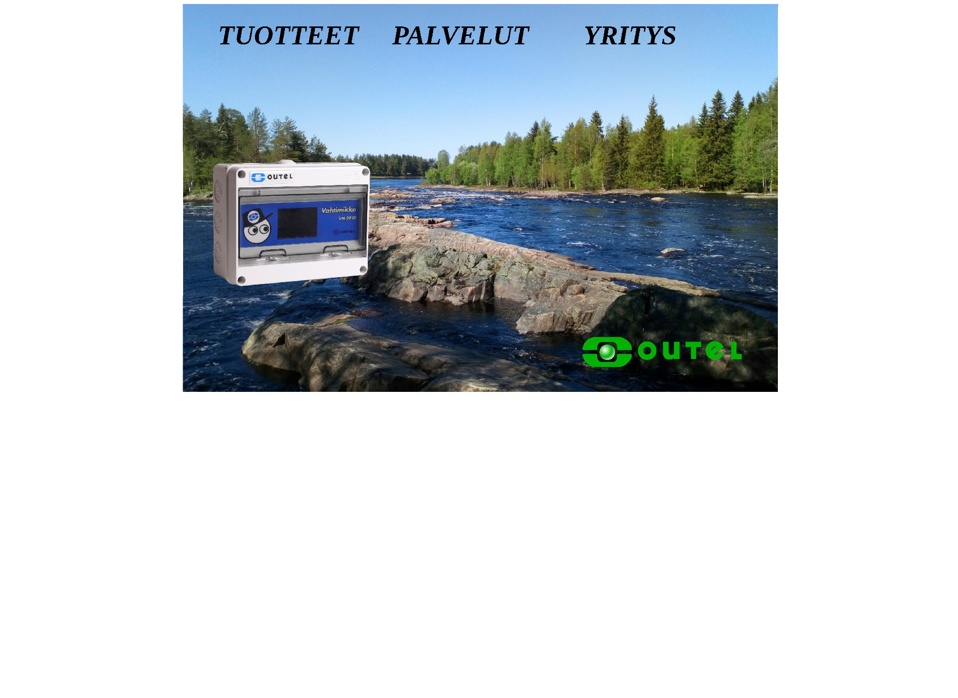 Skärmdump för outel.fi