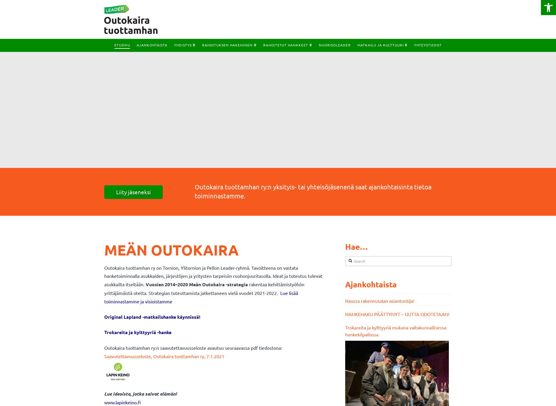 Screenshot for outokaira.fi