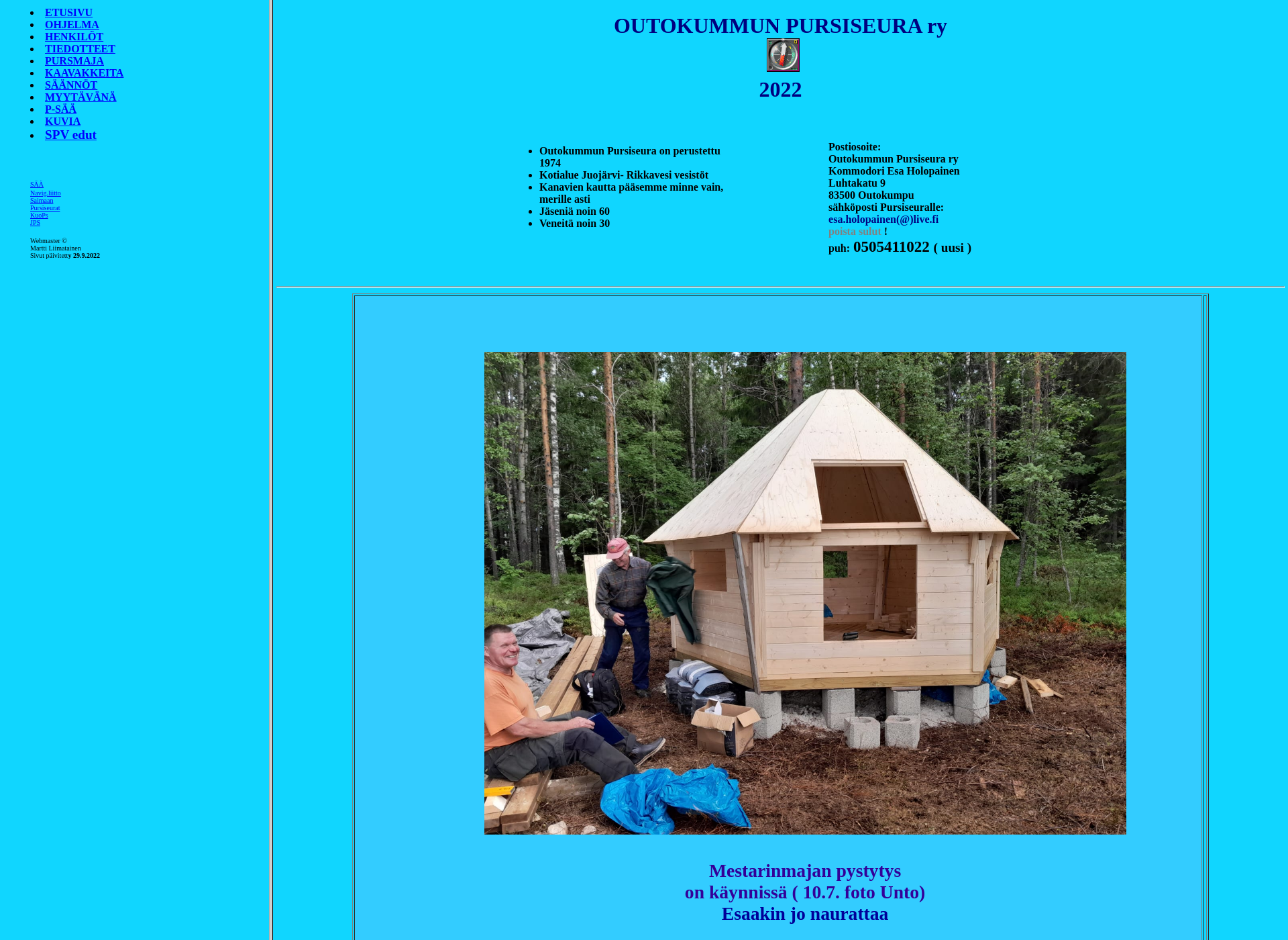 Screenshot for outokummunpursiseura.fi