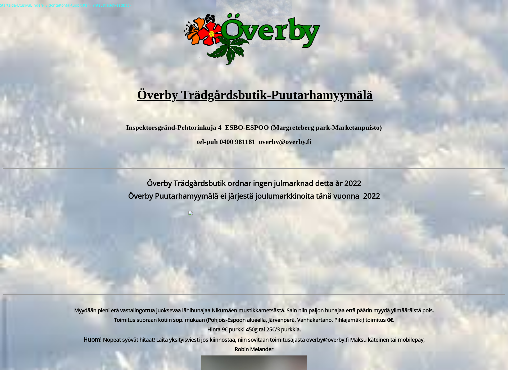 Screenshot for overby.fi