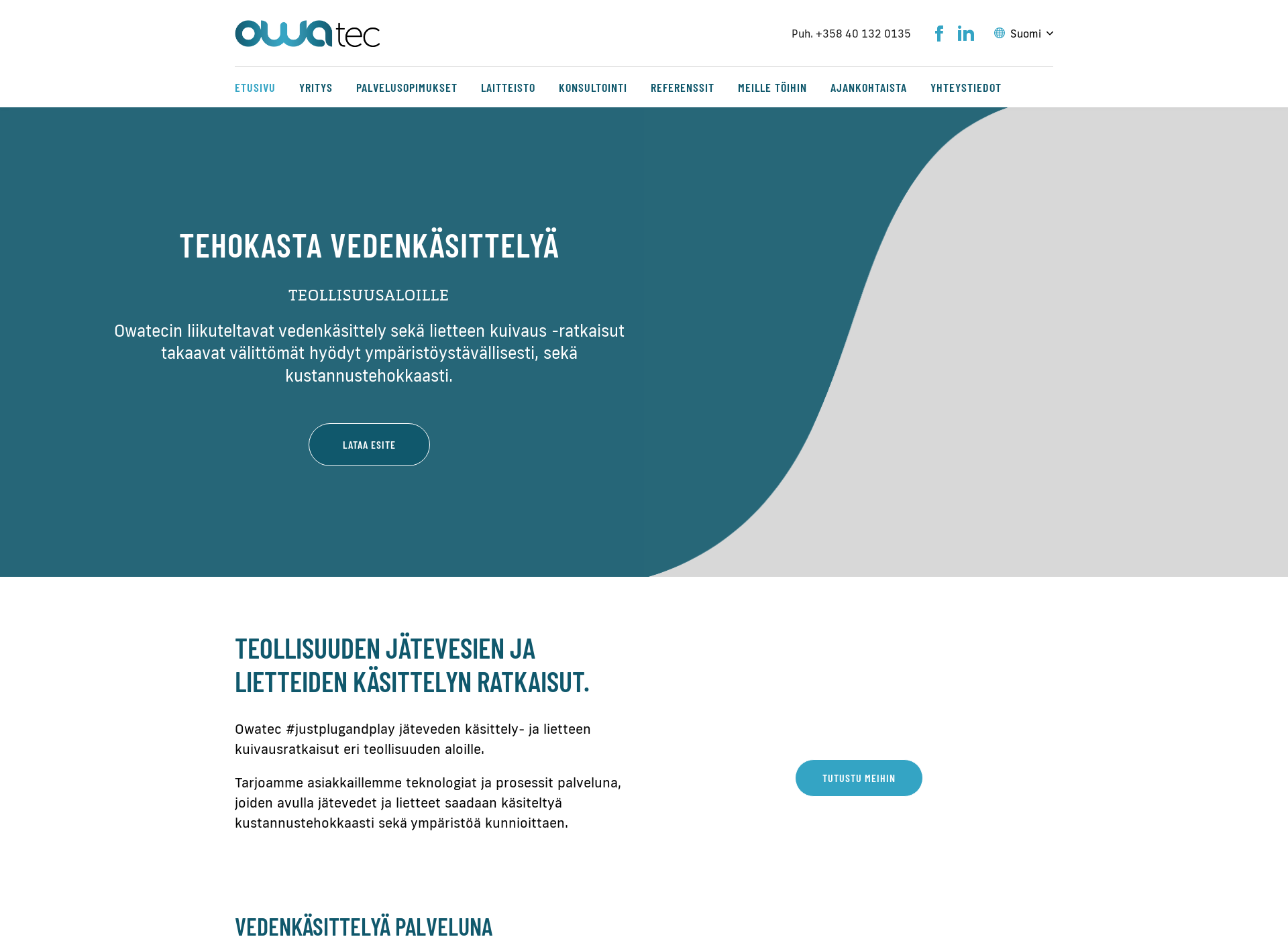 Screenshot for owatec.fi