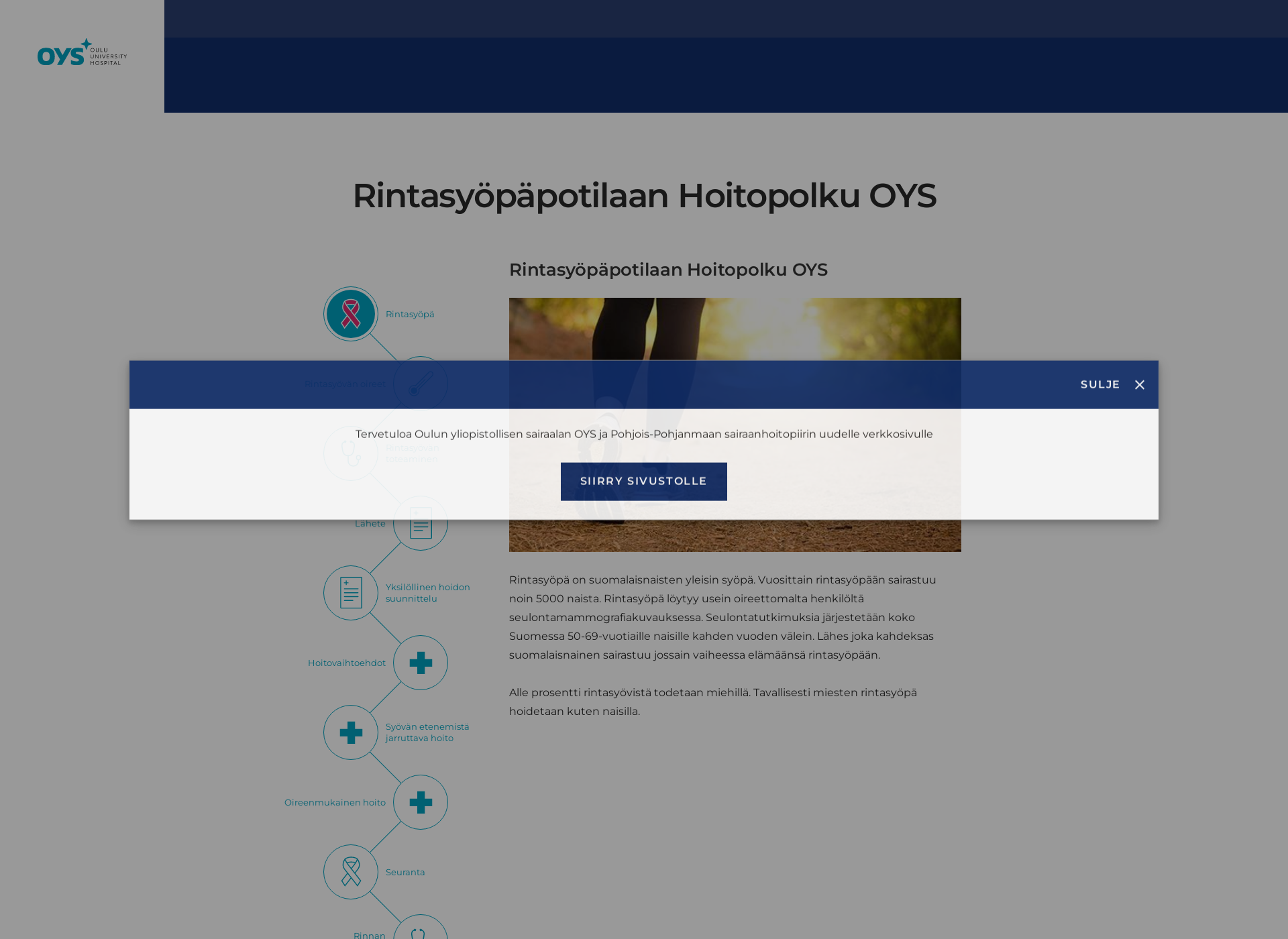 Screenshot for oys-syopakeskus.fi