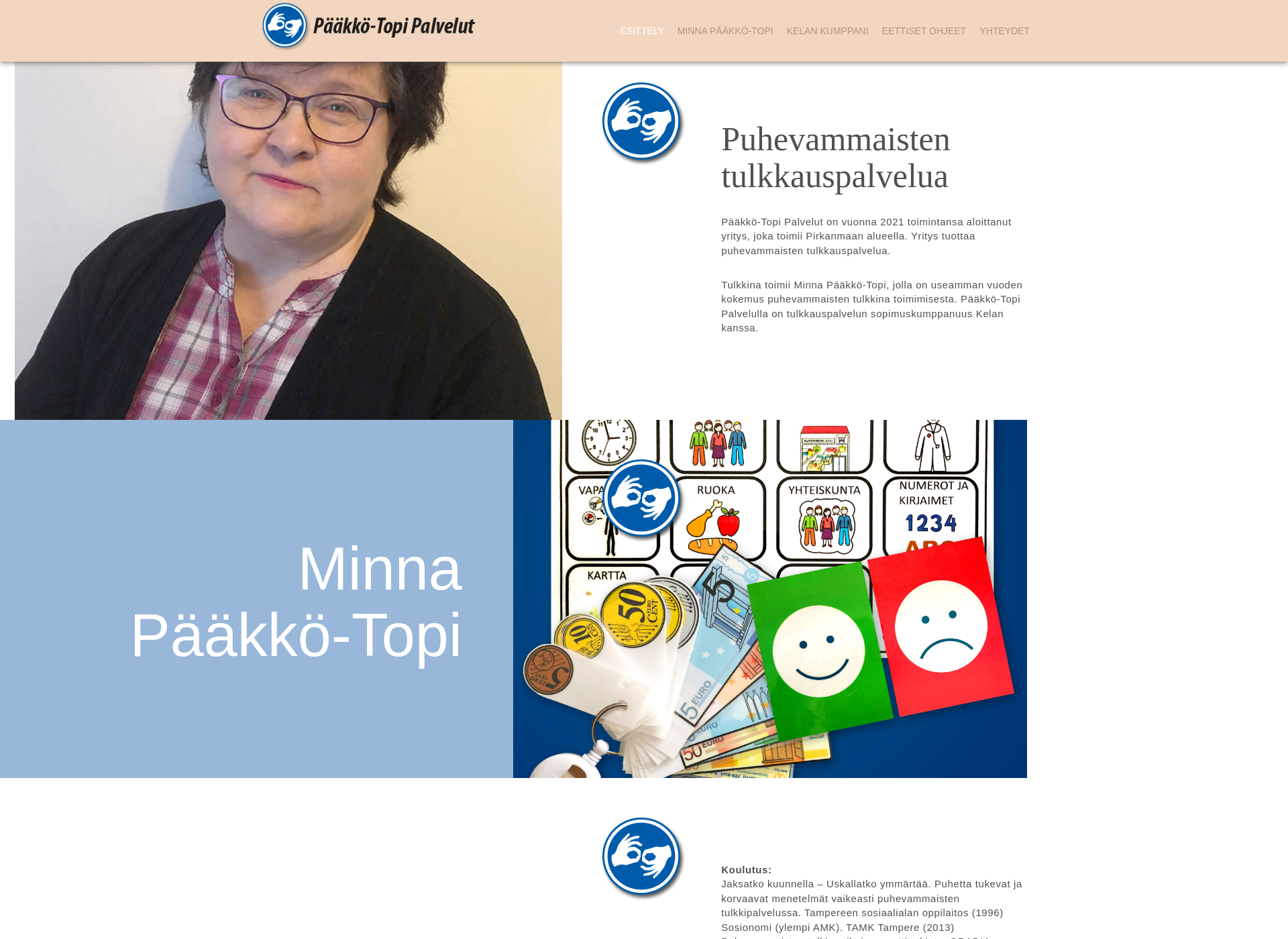 Screenshot for p-tpalvelut.fi