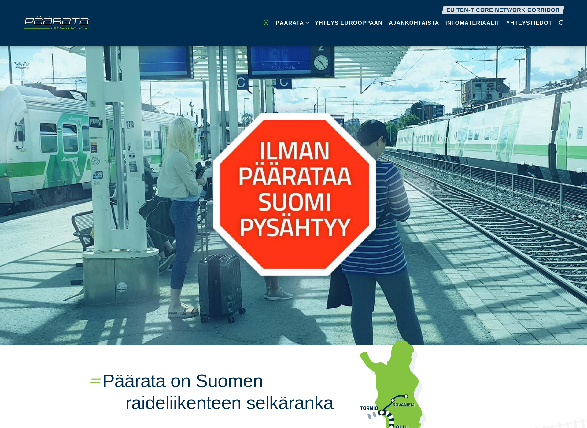 Screenshot for paarata.fi