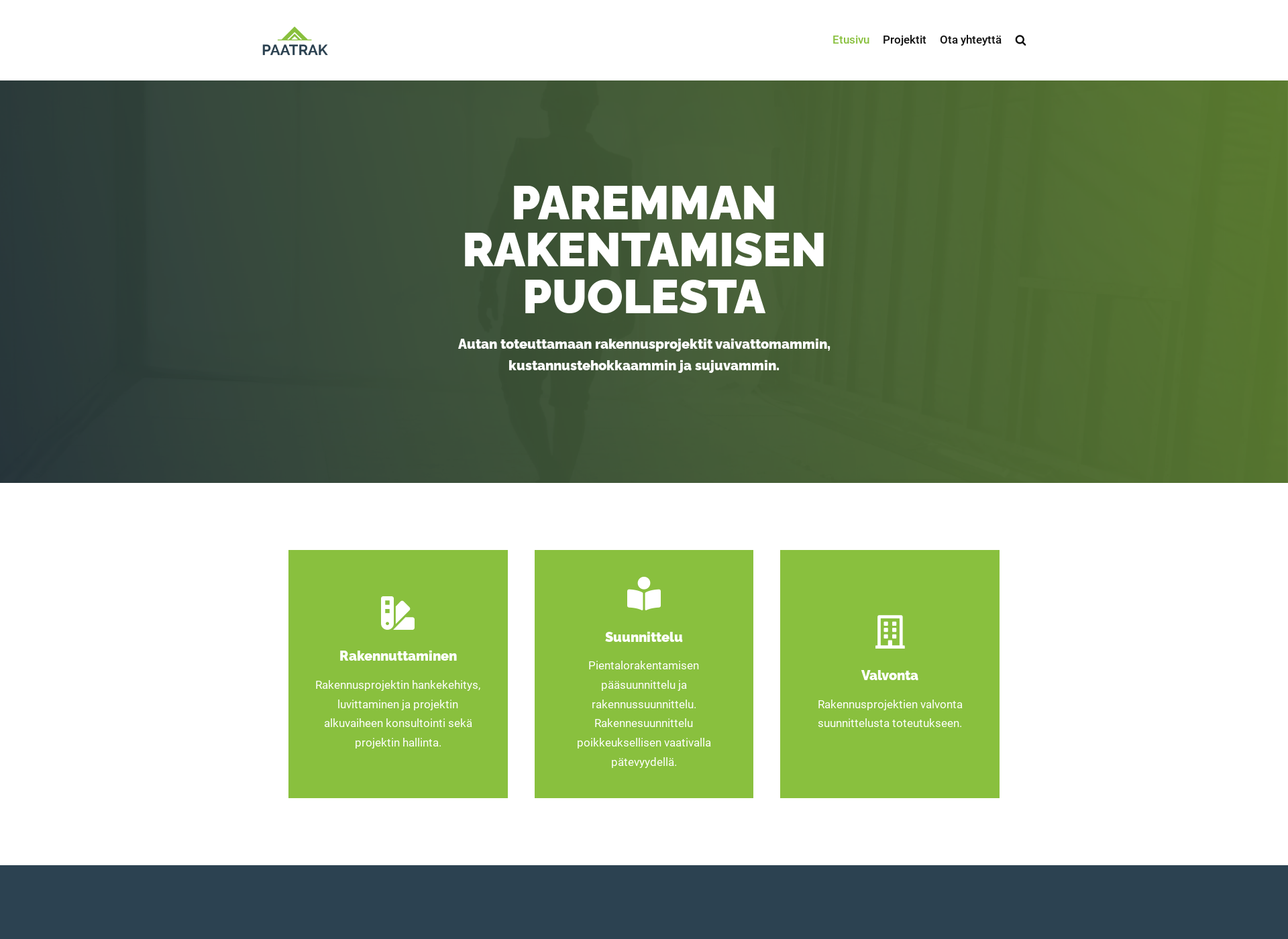 Screenshot for paatrak.fi