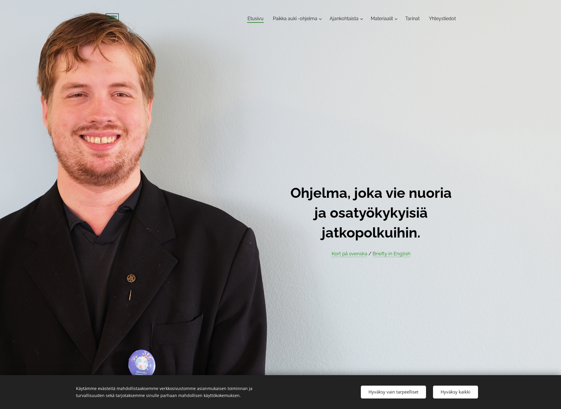 Screenshot for paikka-auki.fi