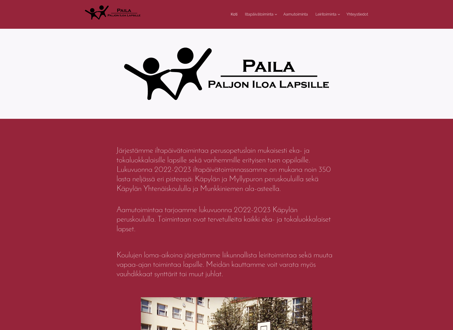 Screenshot for paila.fi