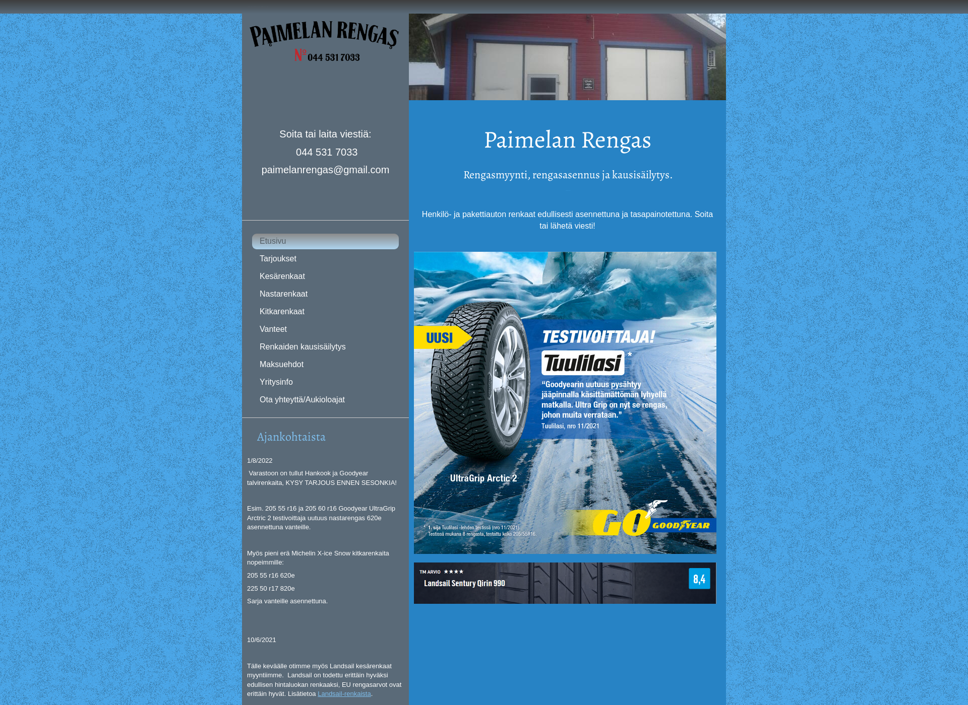 Screenshot for paimelanrengas.fi