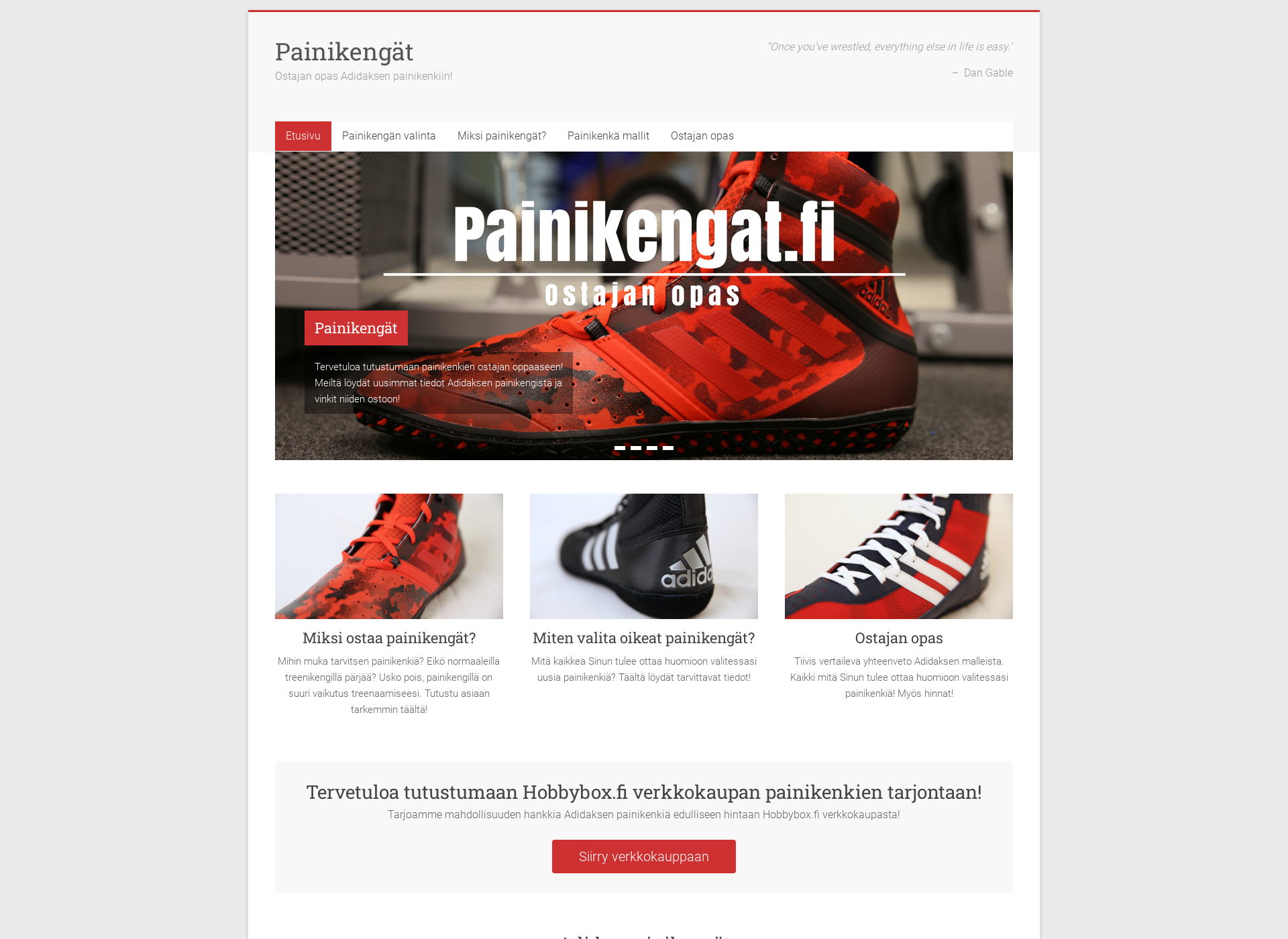 Screenshot for painikengat.fi