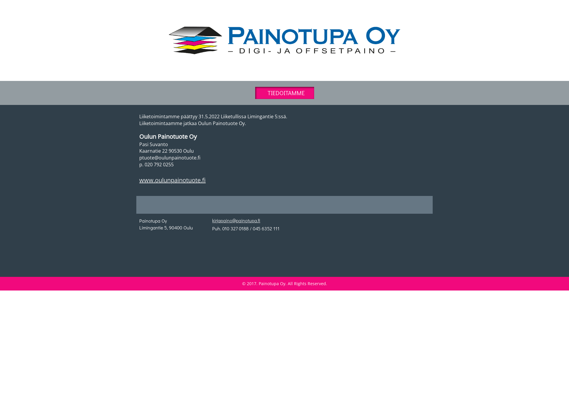 Screenshot for painotupa.fi