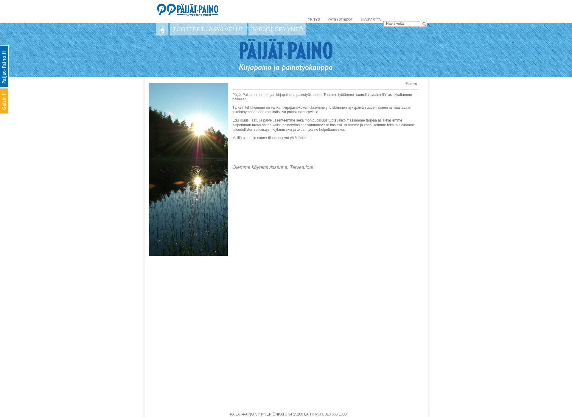 Screenshot for painotyokauppa.fi