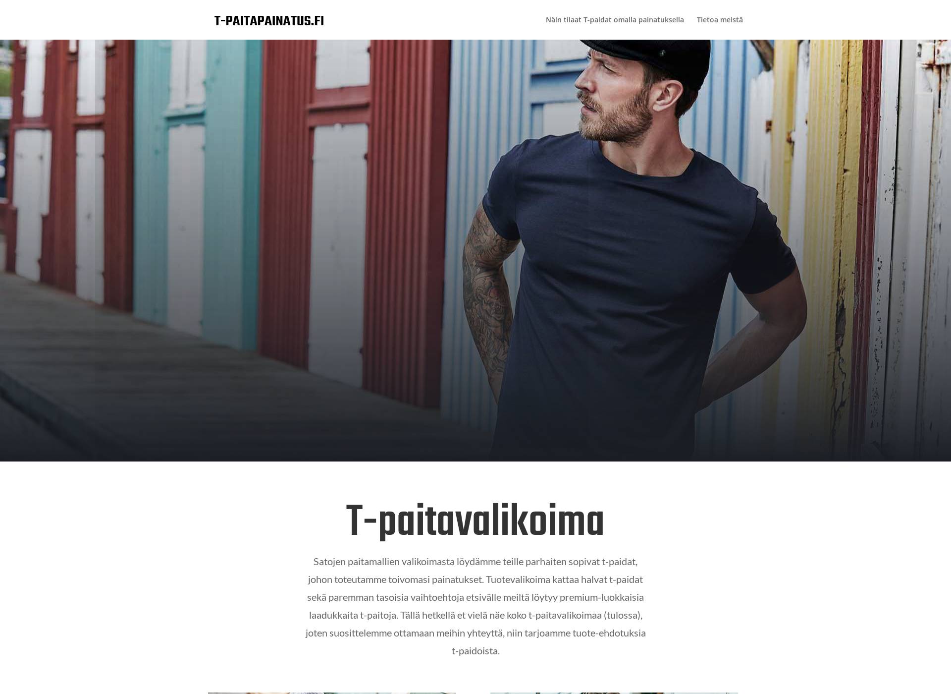 Screenshot for paitapainokaruselli.fi