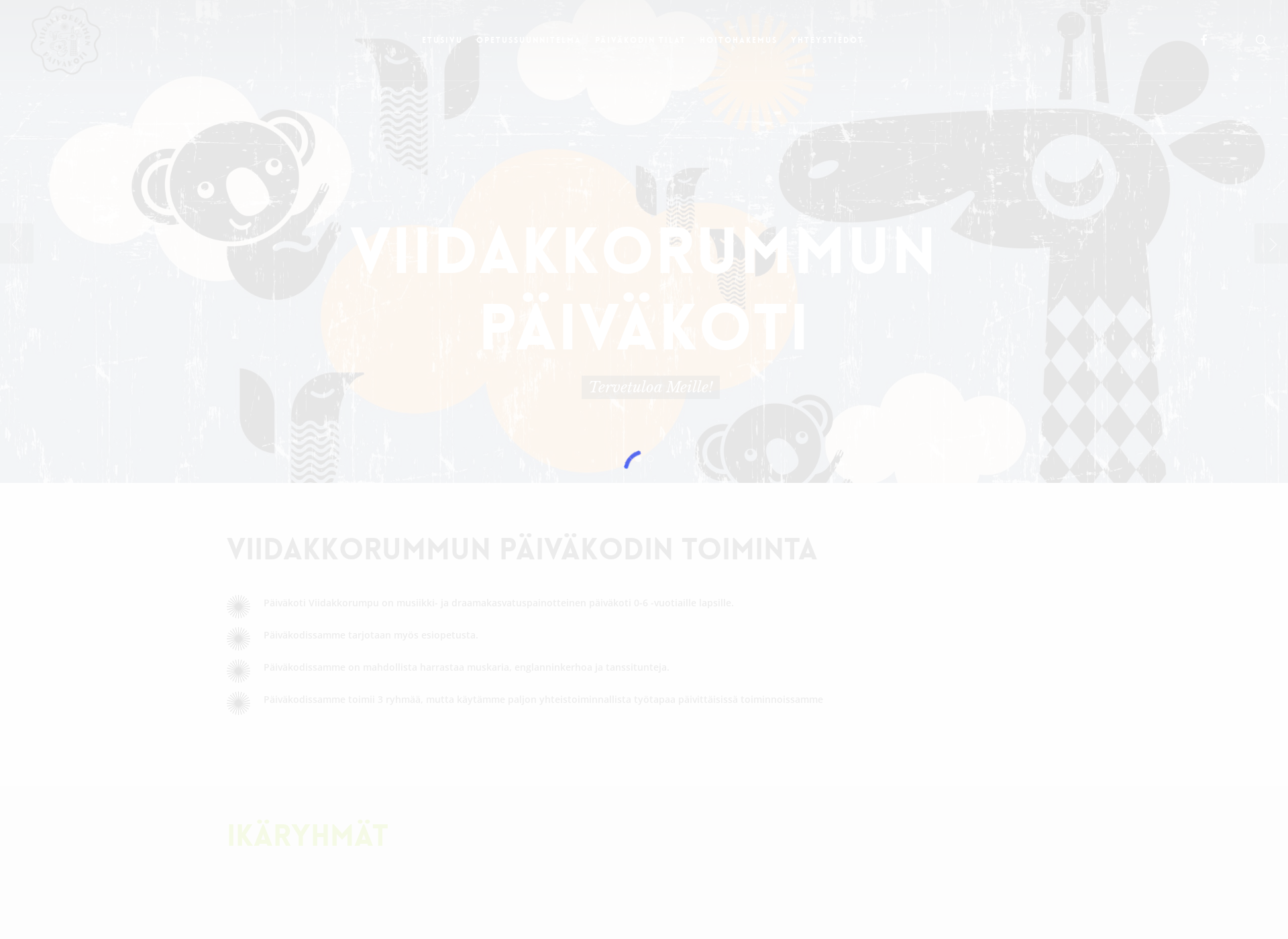 Näyttökuva paivakotiviidakkorumpu.fi