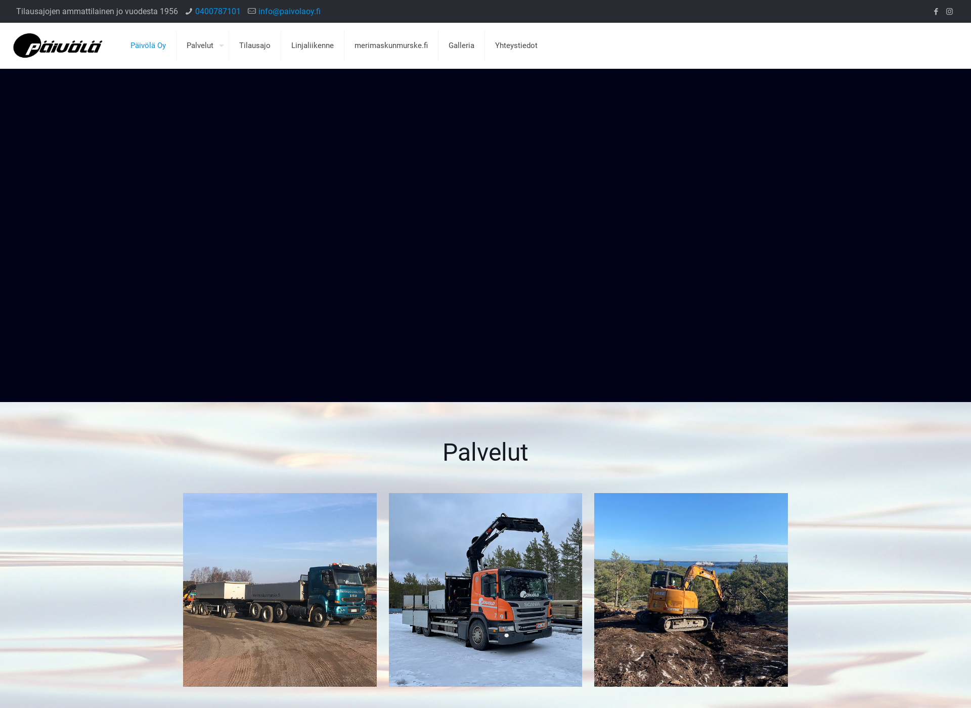 Screenshot for paivolaoy.fi