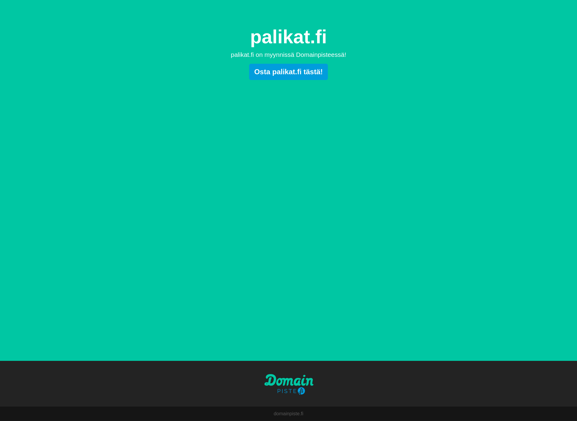 Skärmdump för palikat.fi