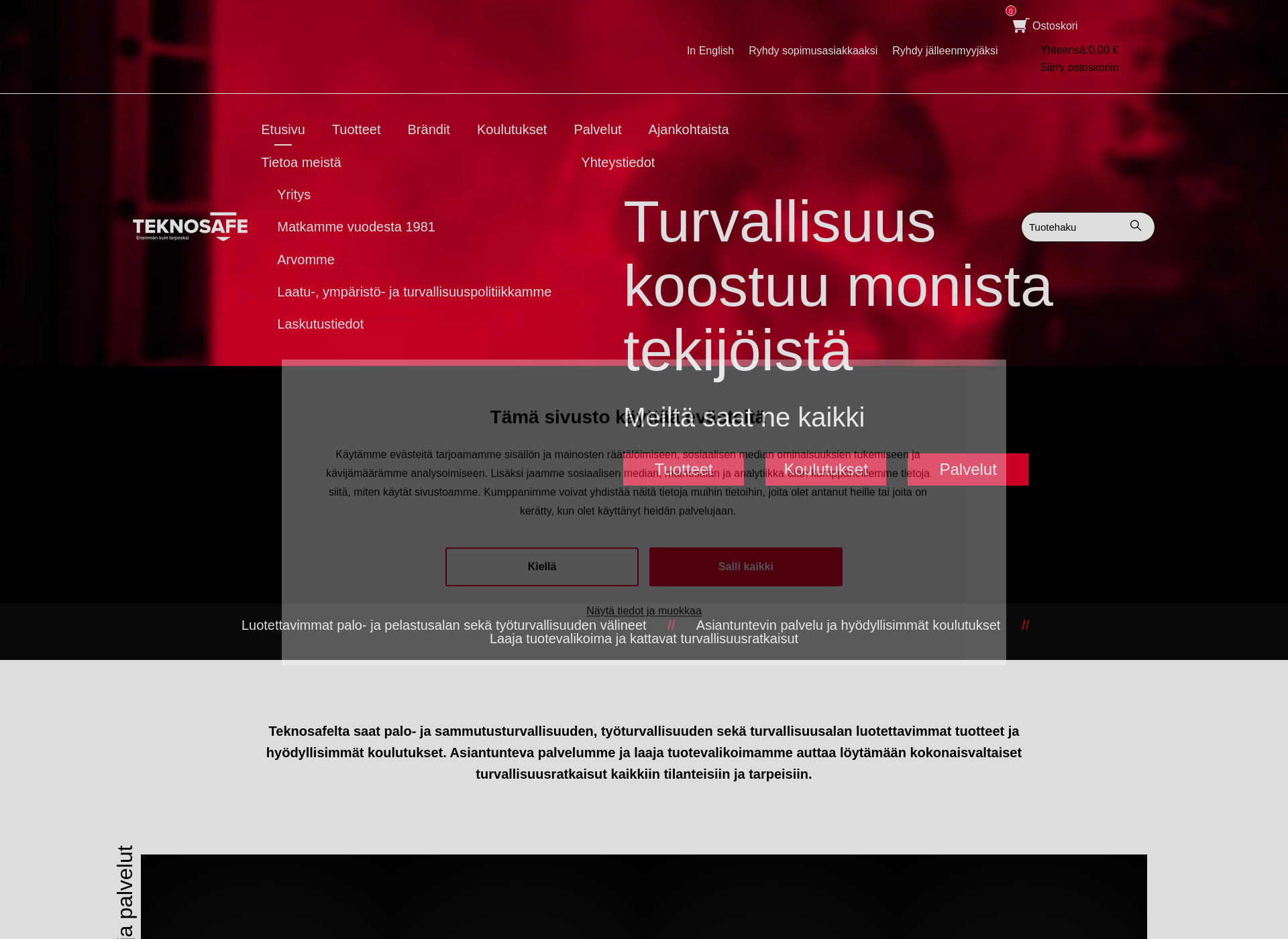Näyttökuva palokalusto.fi