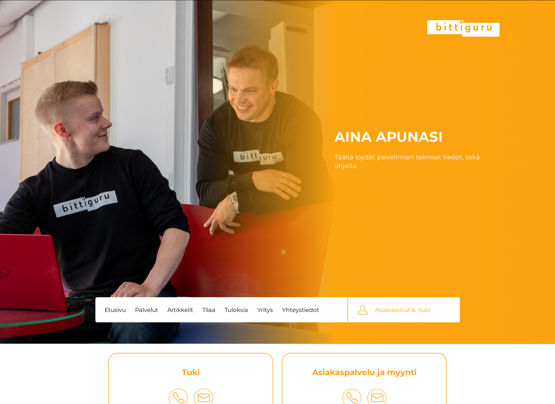 Screenshot for palvelukanava.fi