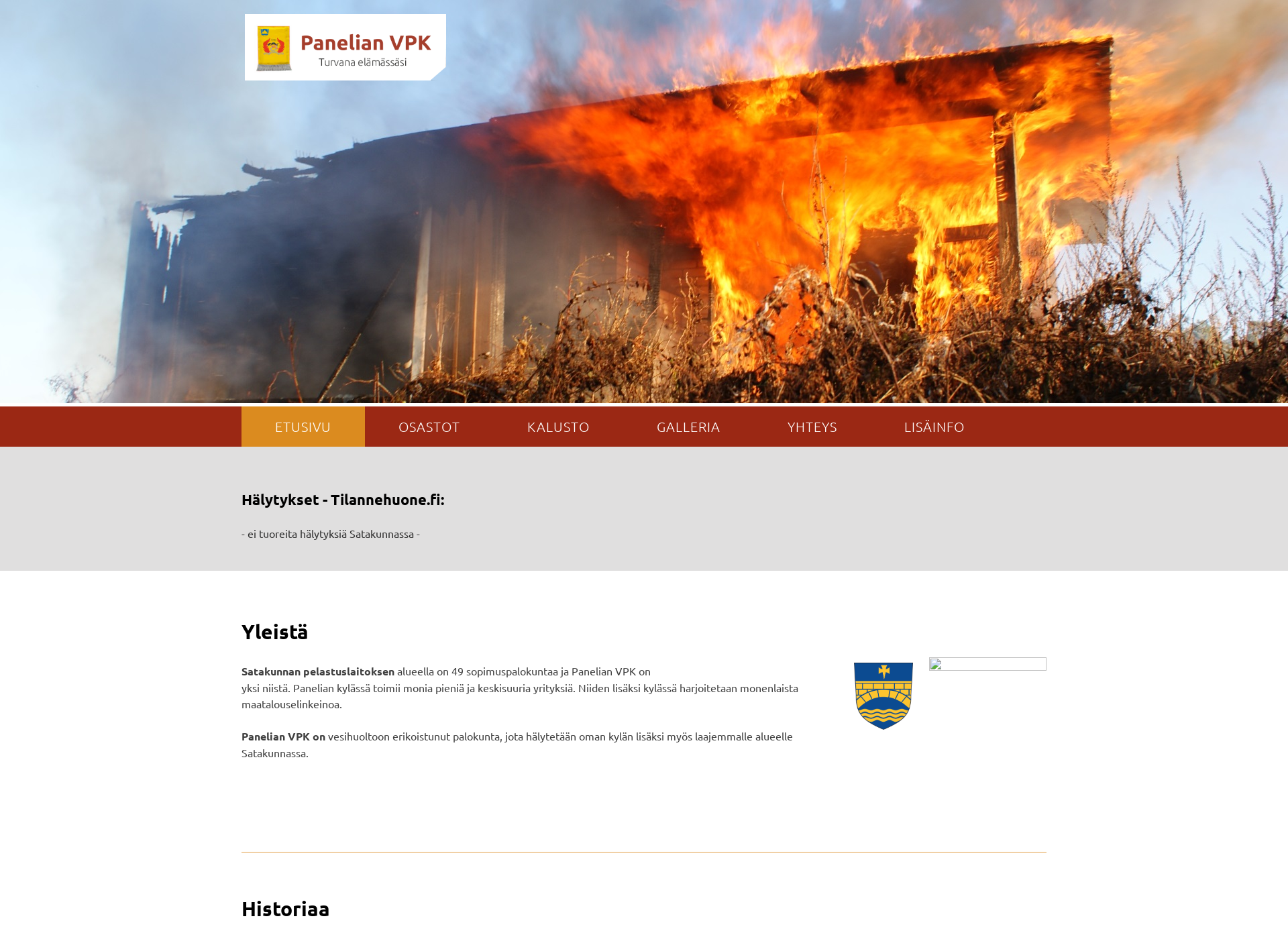 Screenshot for panelianvpk.fi