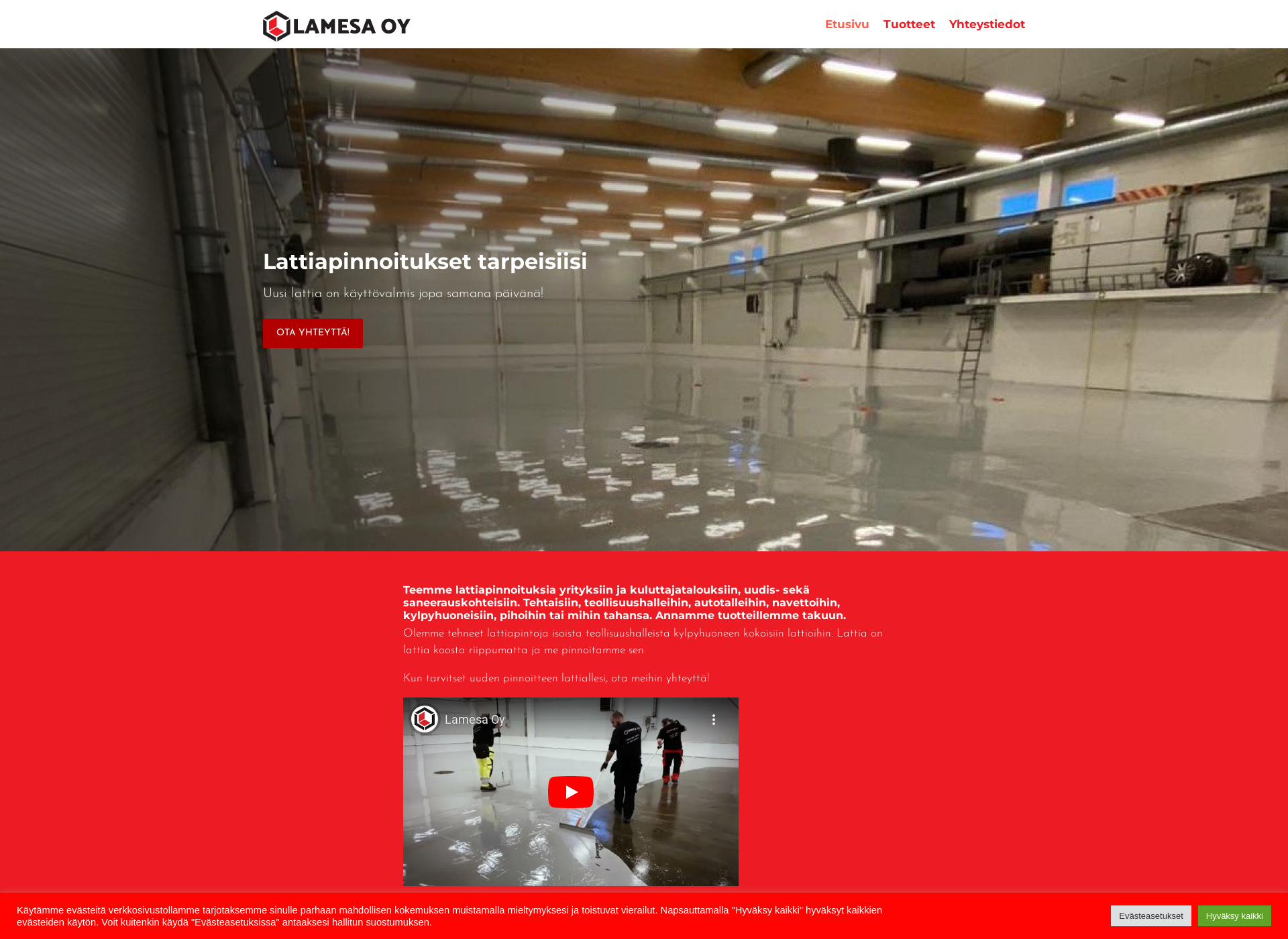 Screenshot for pannula.fi