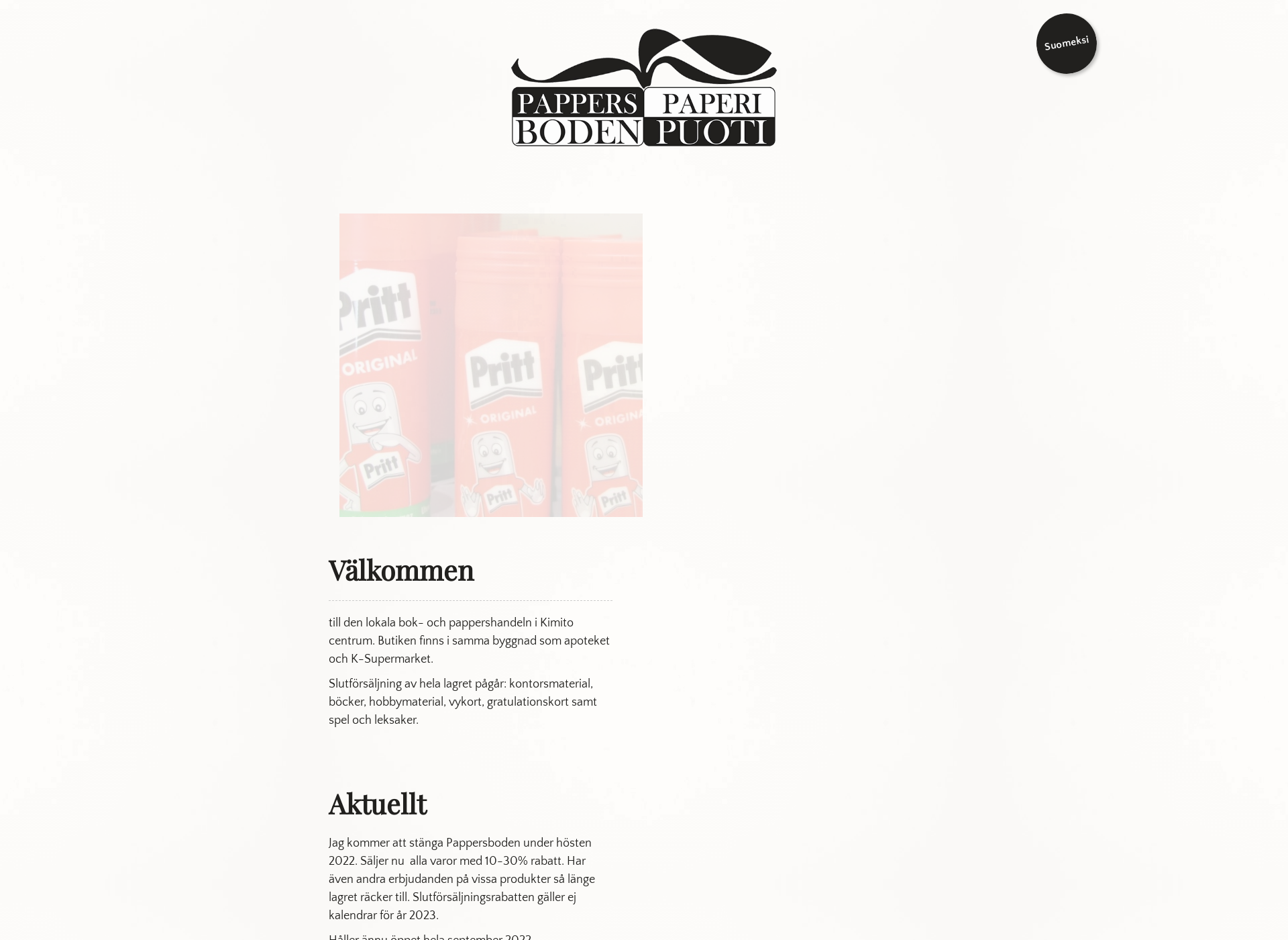 Screenshot for paperipuoti.fi