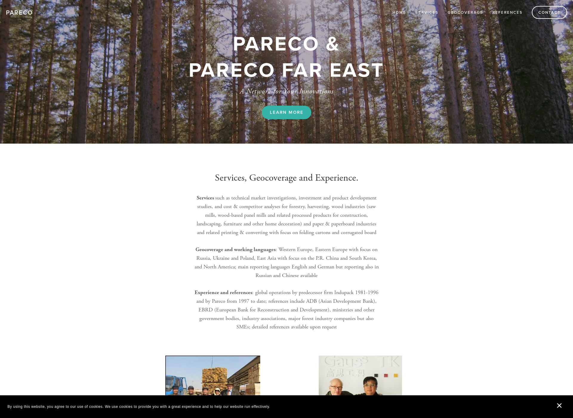 Screenshot for pareco.com