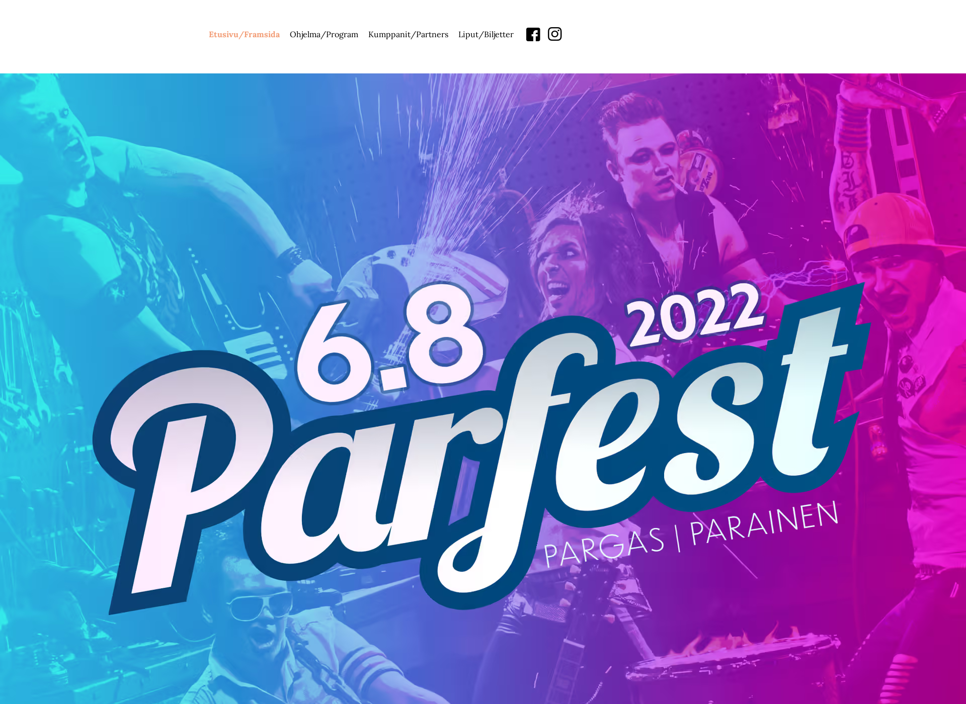 Screenshot for parfest.fi