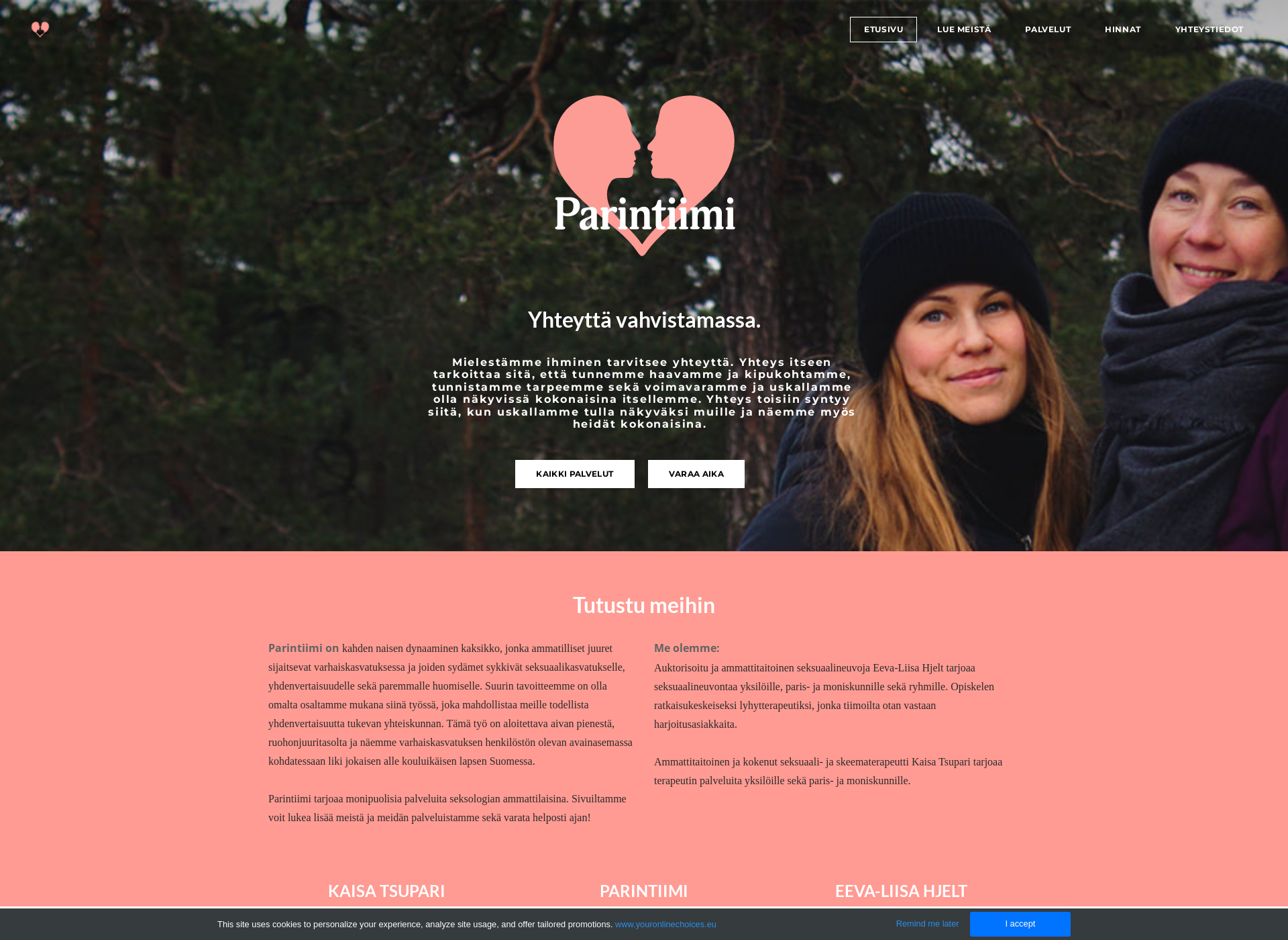 Screenshot for parintiimi.fi