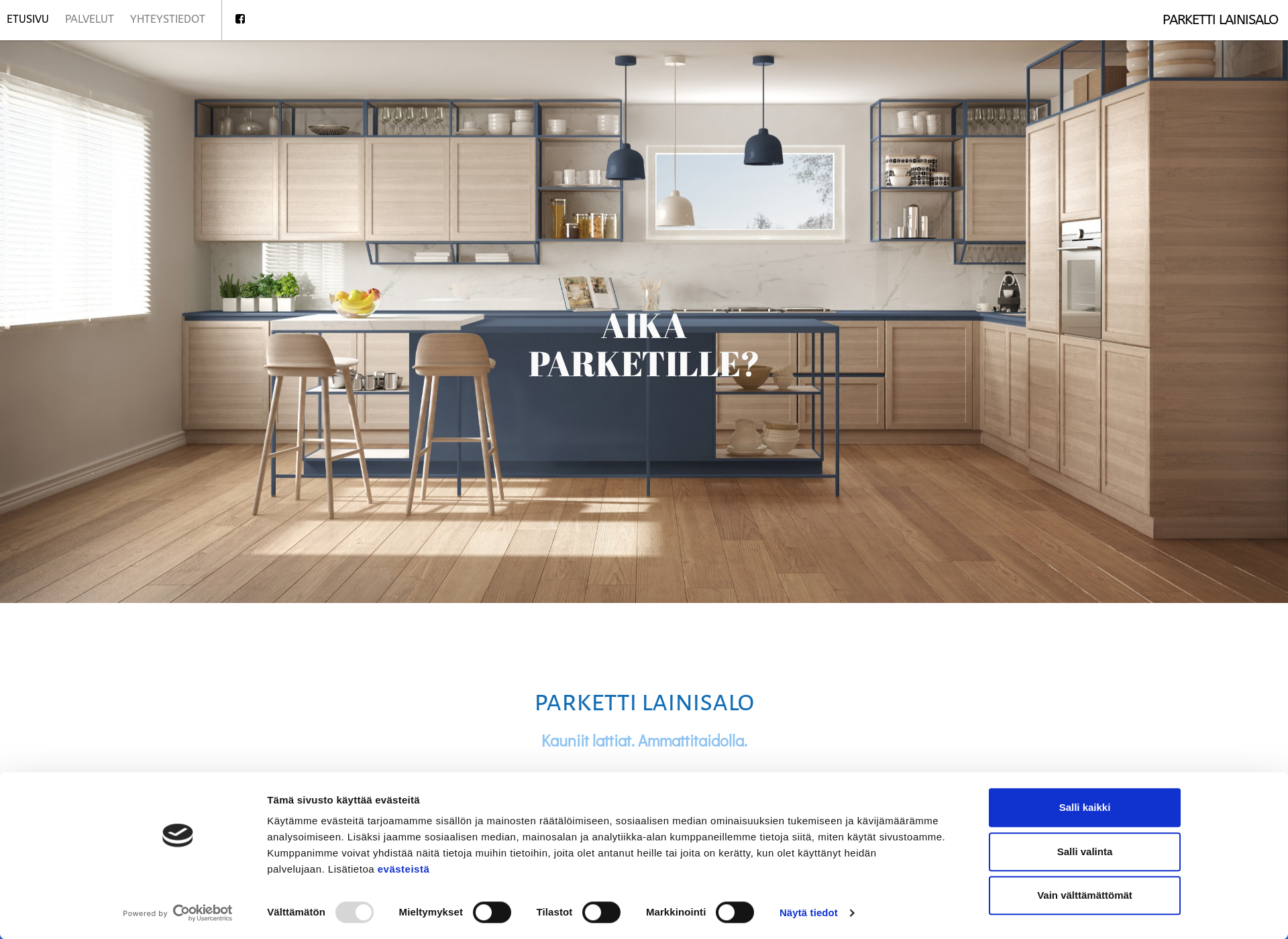 Screenshot for parketti-lainisalo.fi