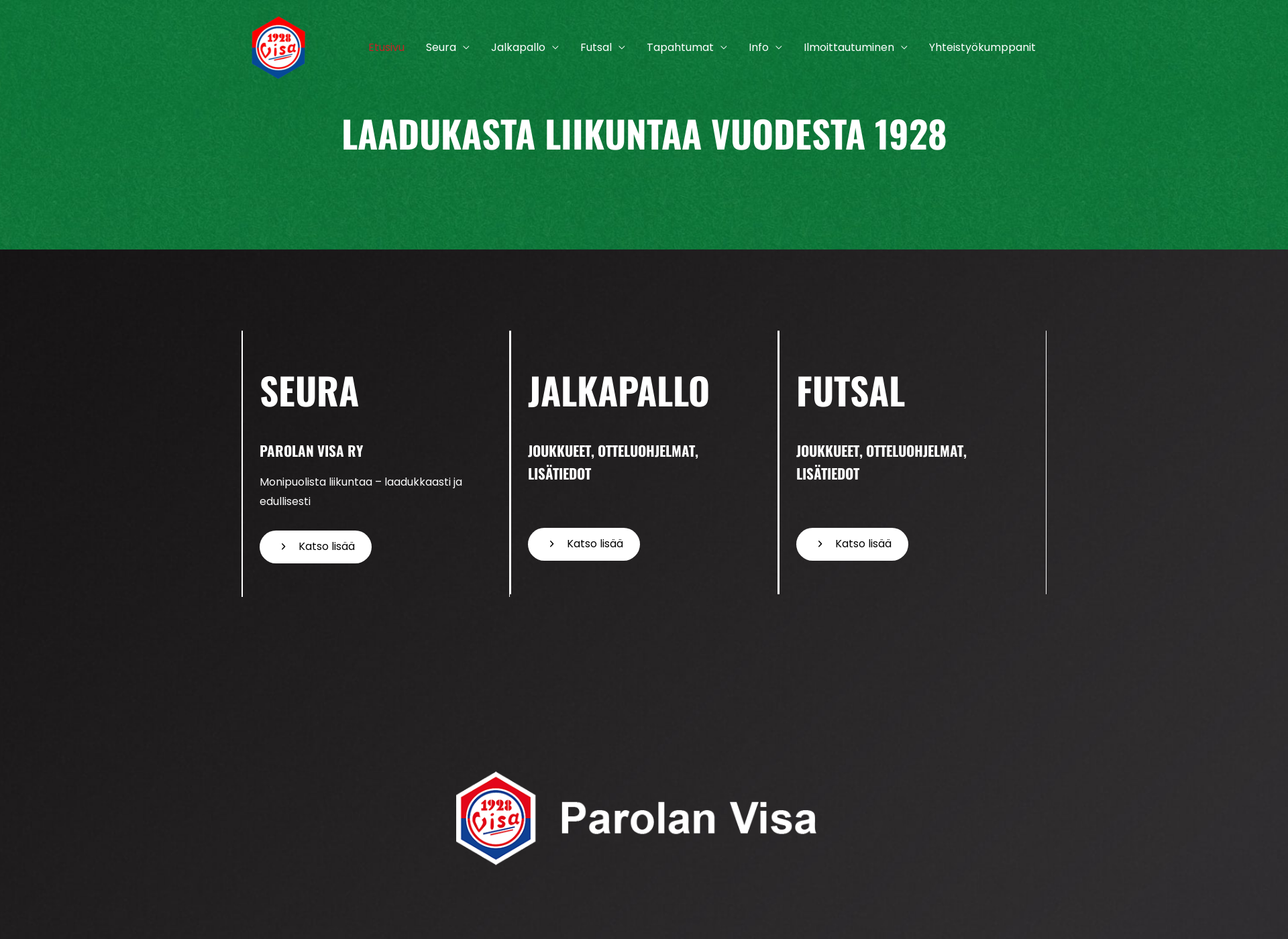 Screenshot for parolanvisa.fi