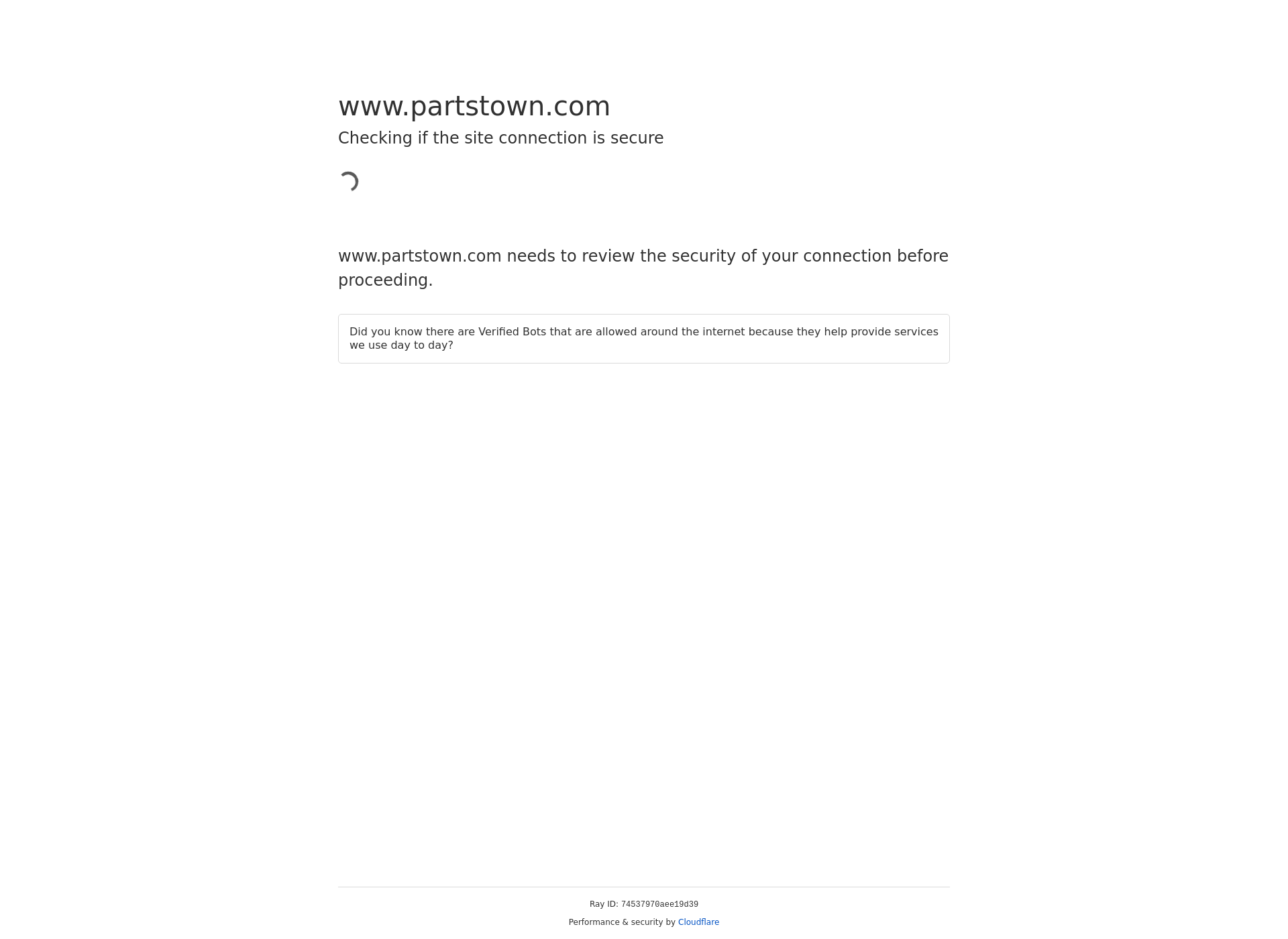 Screenshot for partstowneurope.fi
