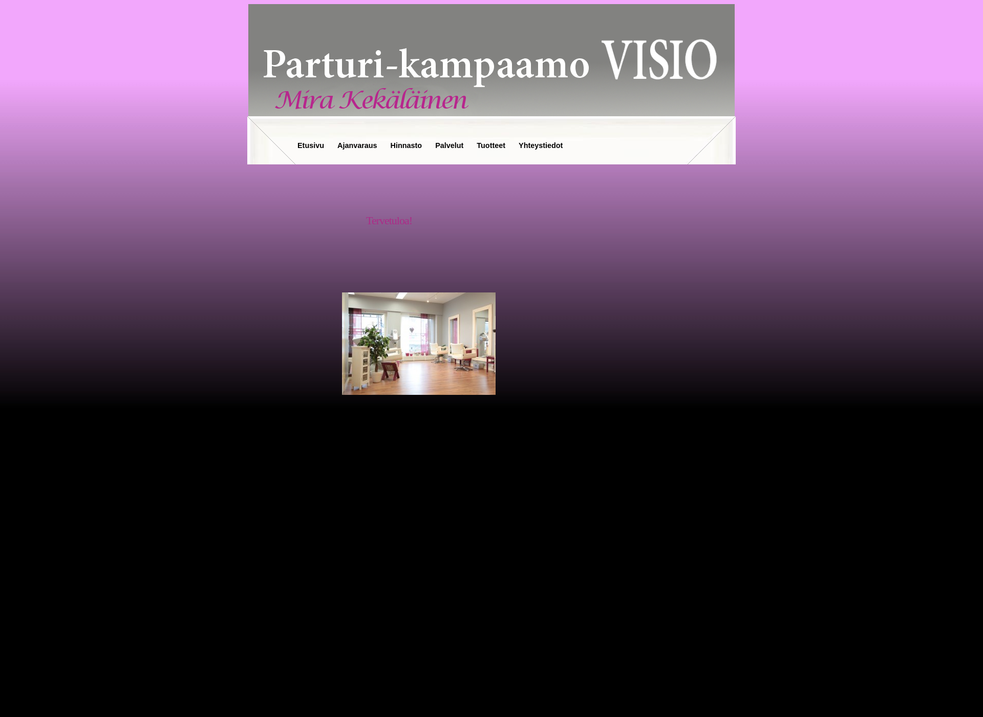 Skärmdump för parturikampaamovisio.fi