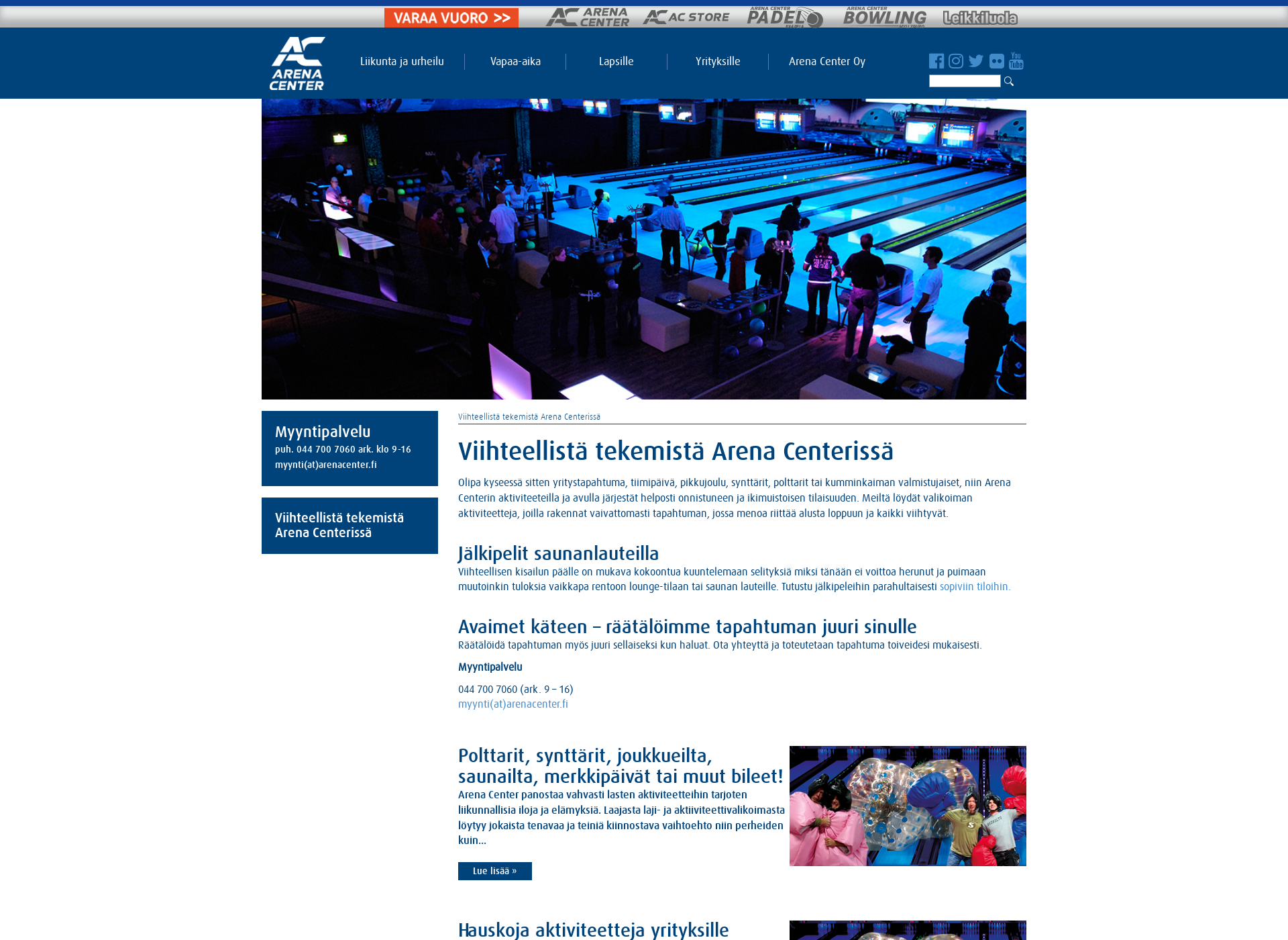 Screenshot for partyhelsinki.fi