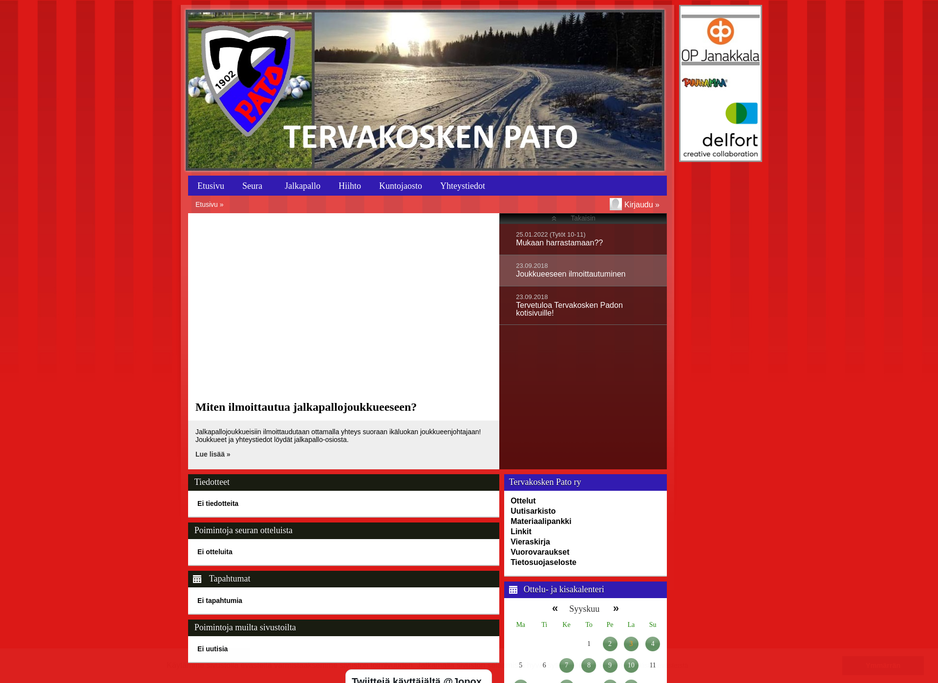 Screenshot for pato.fi