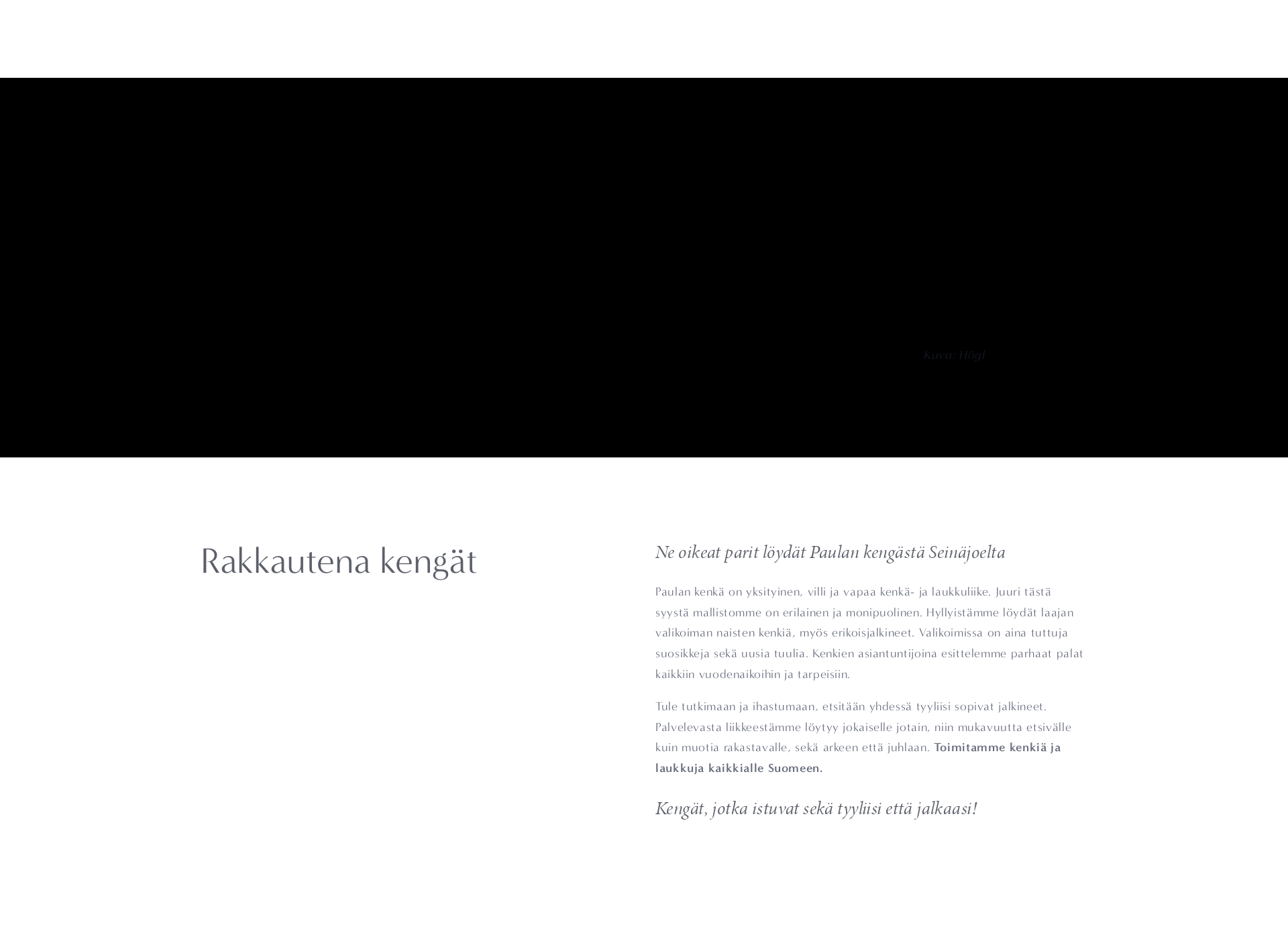 Skärmdump för paulankenka.fi